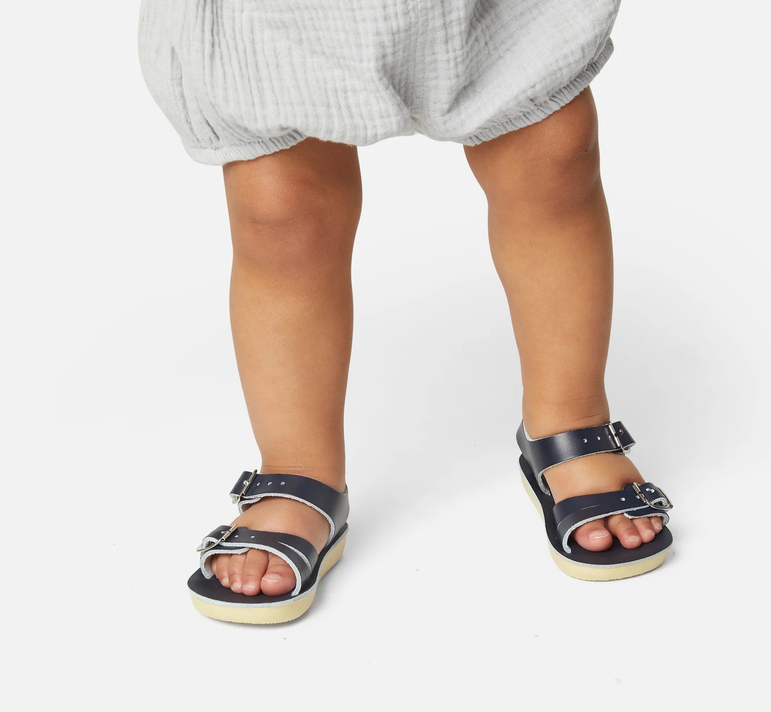 Salt Water Sandals Seawee Navy Kids Sandal