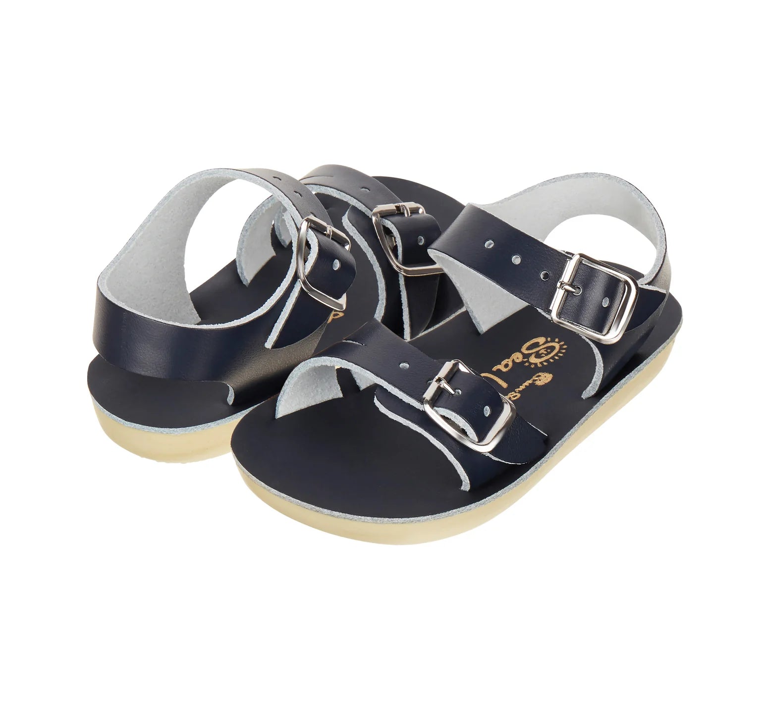 Salt Water Sandals Seawee Navy Kids Sandal