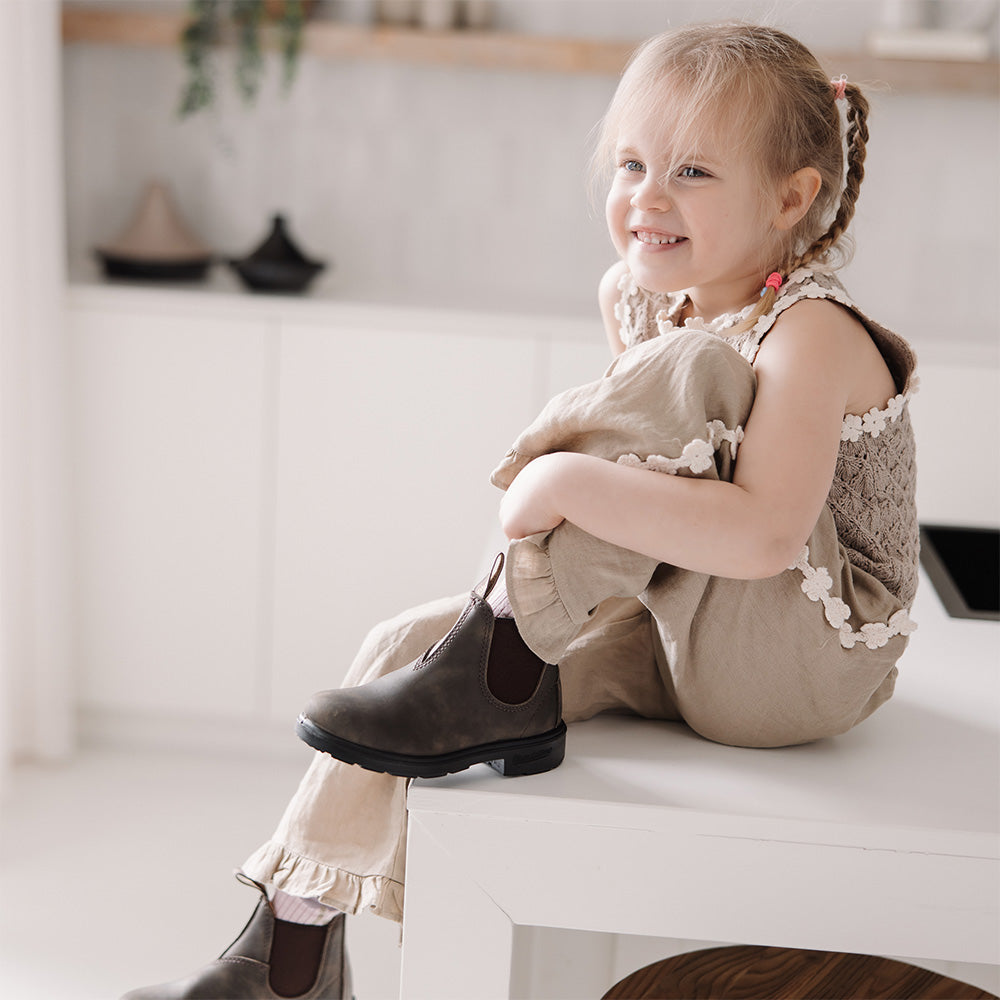 Blundstone Kids Rustic Brown 565
