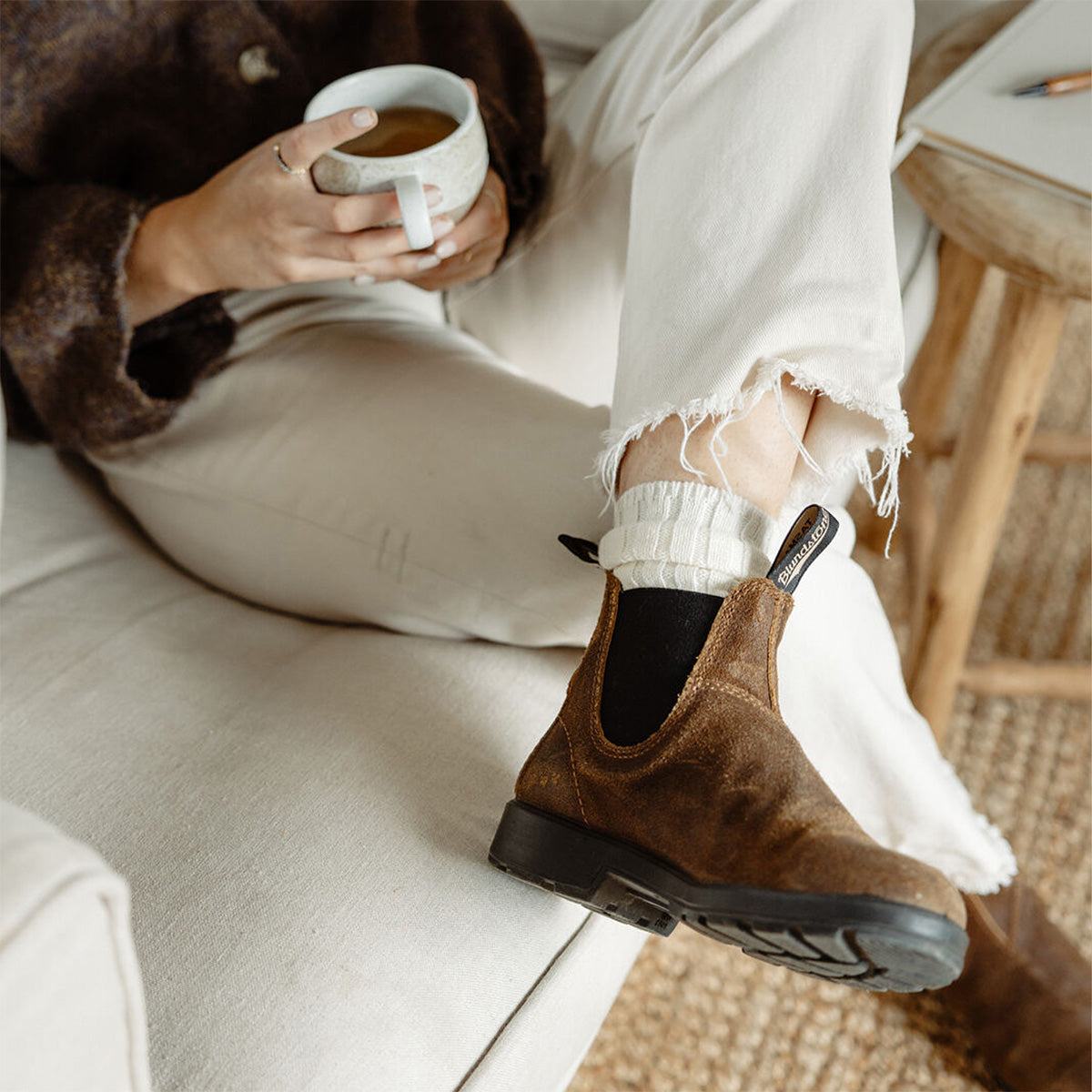 Blundstone Original waxed suède - Tobacco