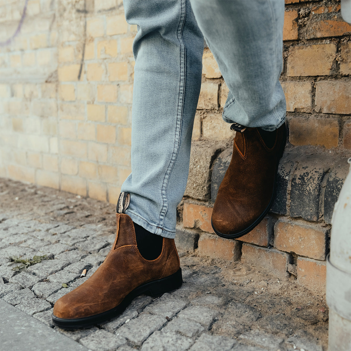 Blundstone Original waxed suède - Tobacco