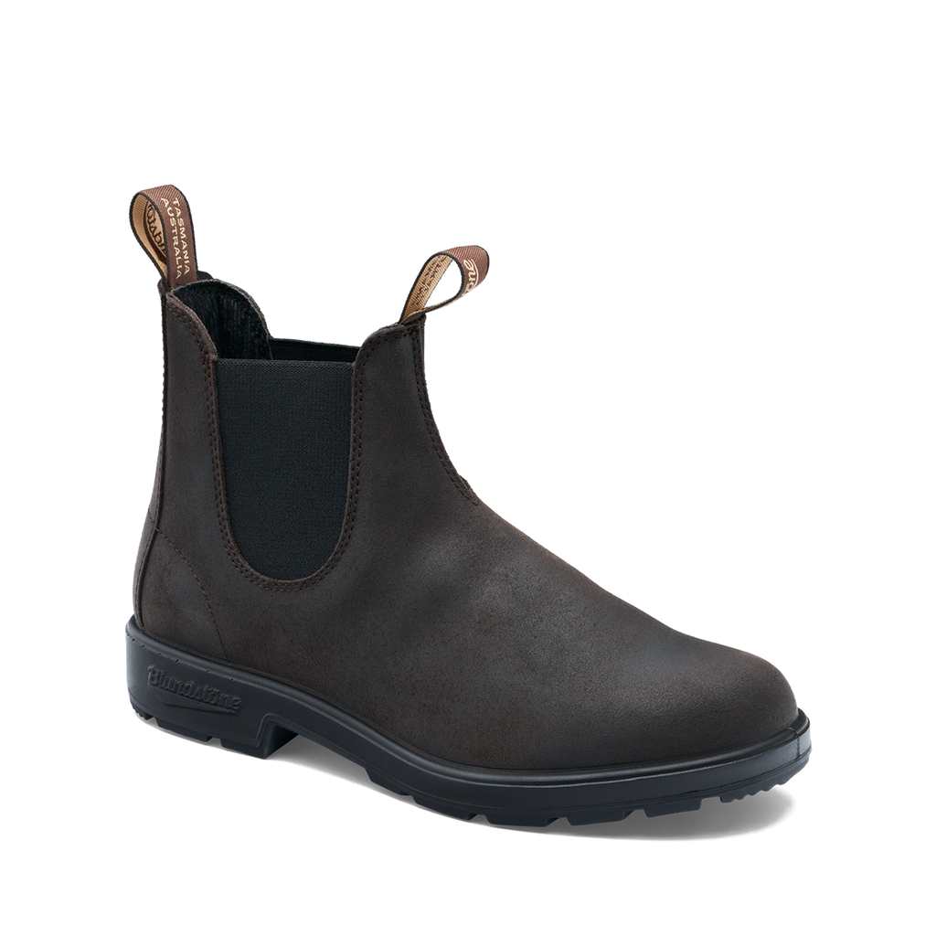 Blundstone Original waxed Suede Dark Brown