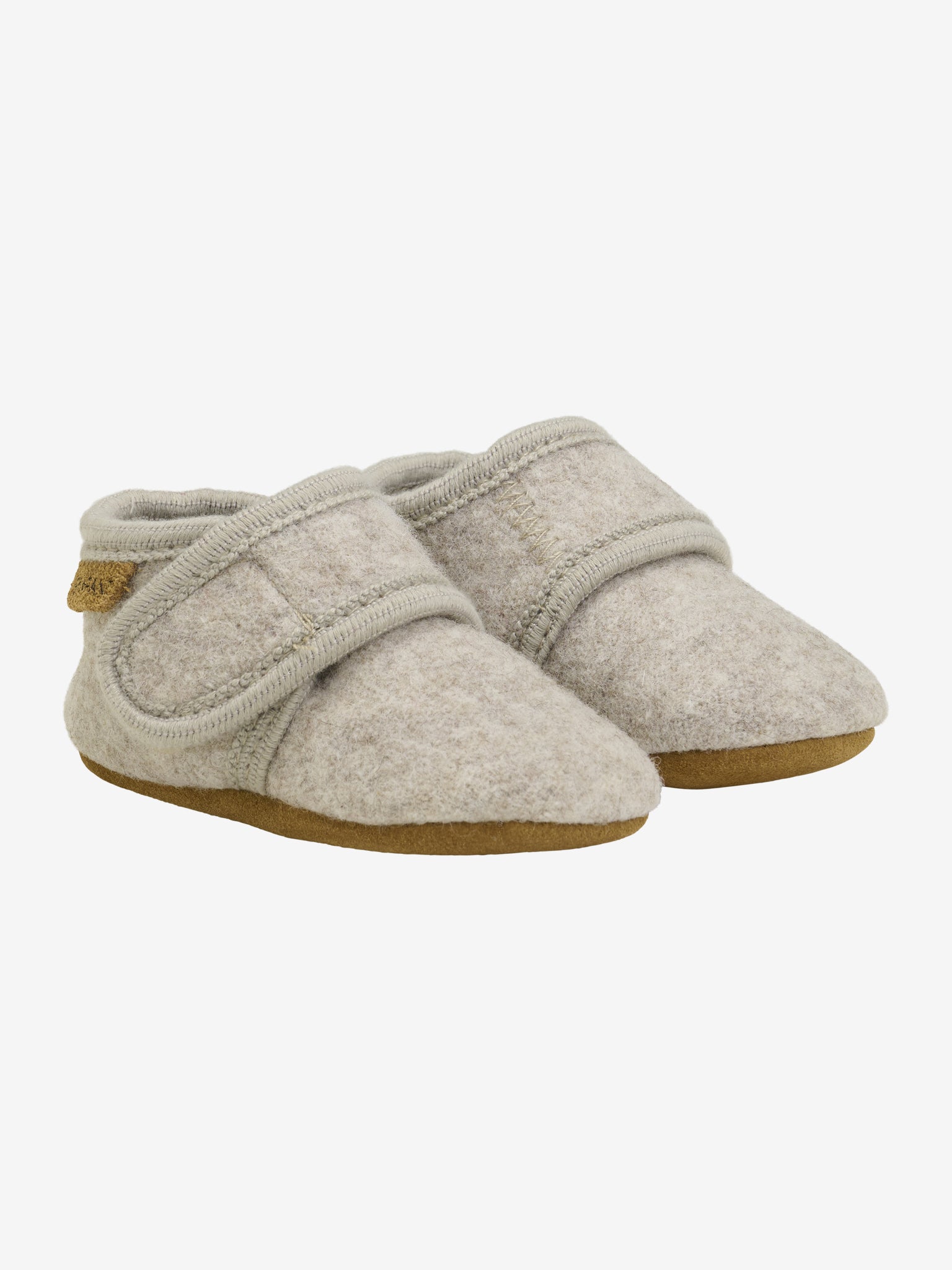 Enfant wollen baby slofje 2060 Sand Melange