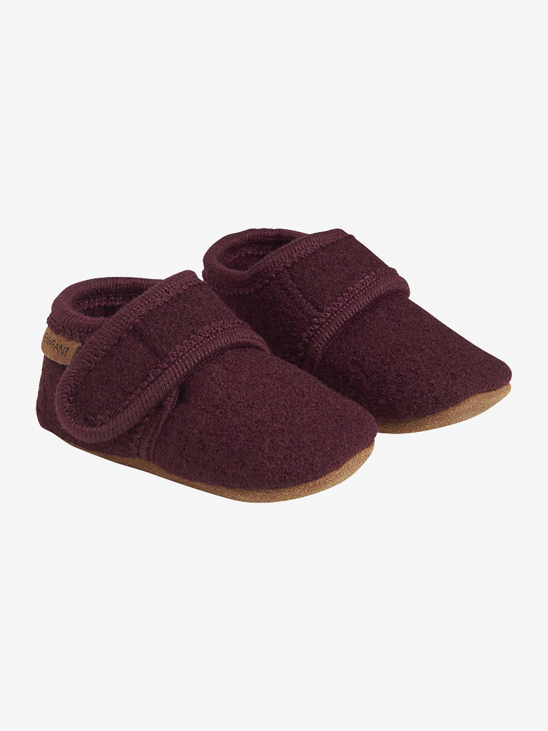 Enfant wollen baby slofje 6118 Winetasting
