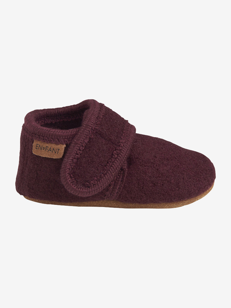 Enfant wollen baby slofje 6118 Winetasting