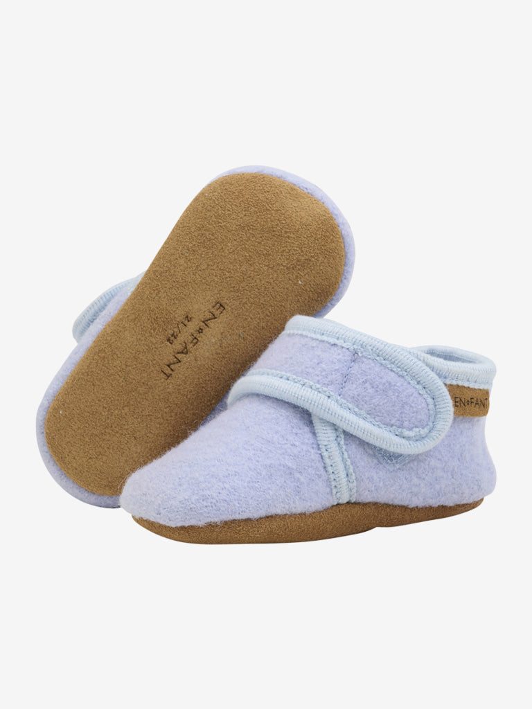 Enfant wollen baby slofje 7073 Forever Blue