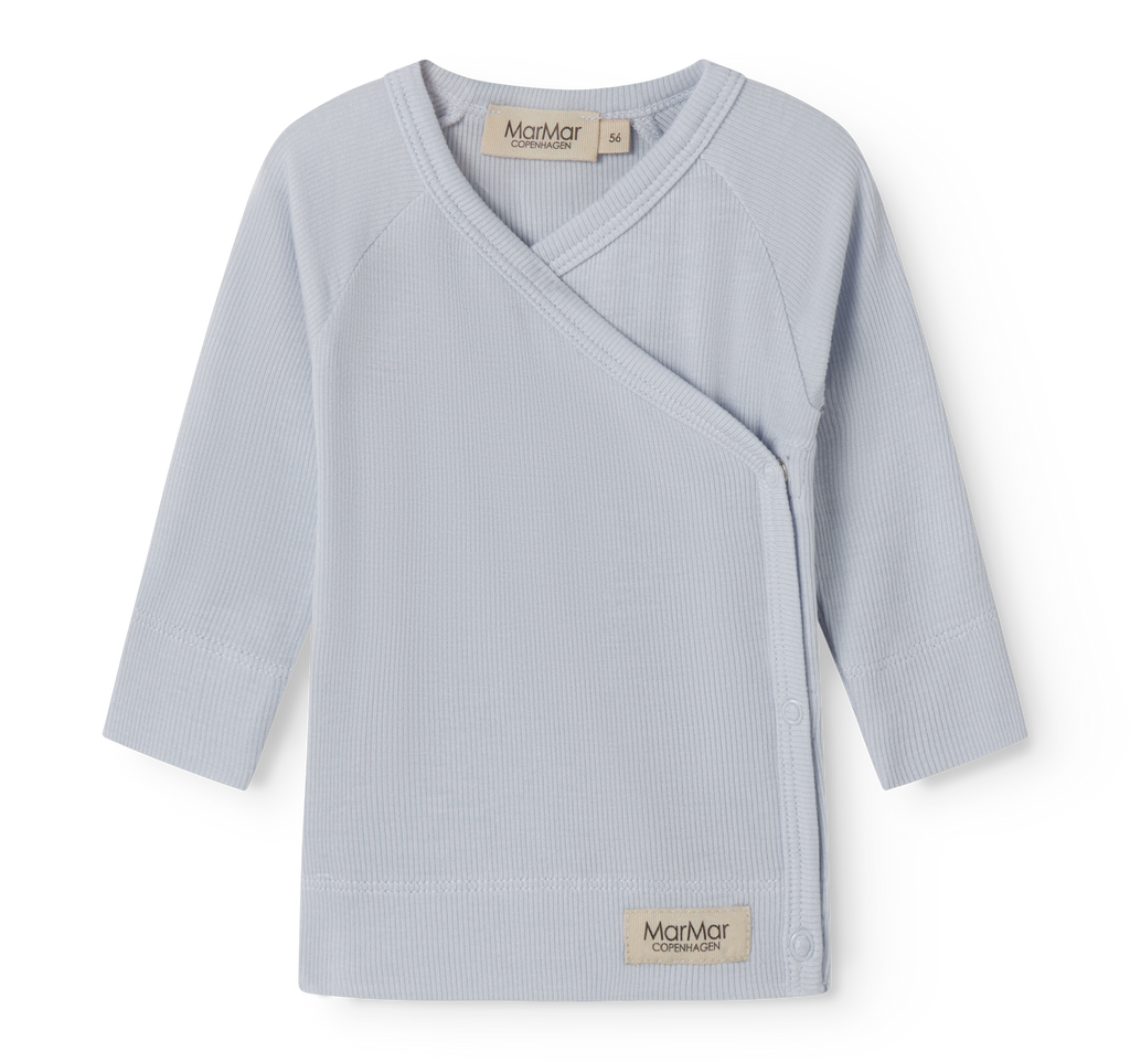 Marmar Tuti Wrap LS - Blouse, Blue Mist