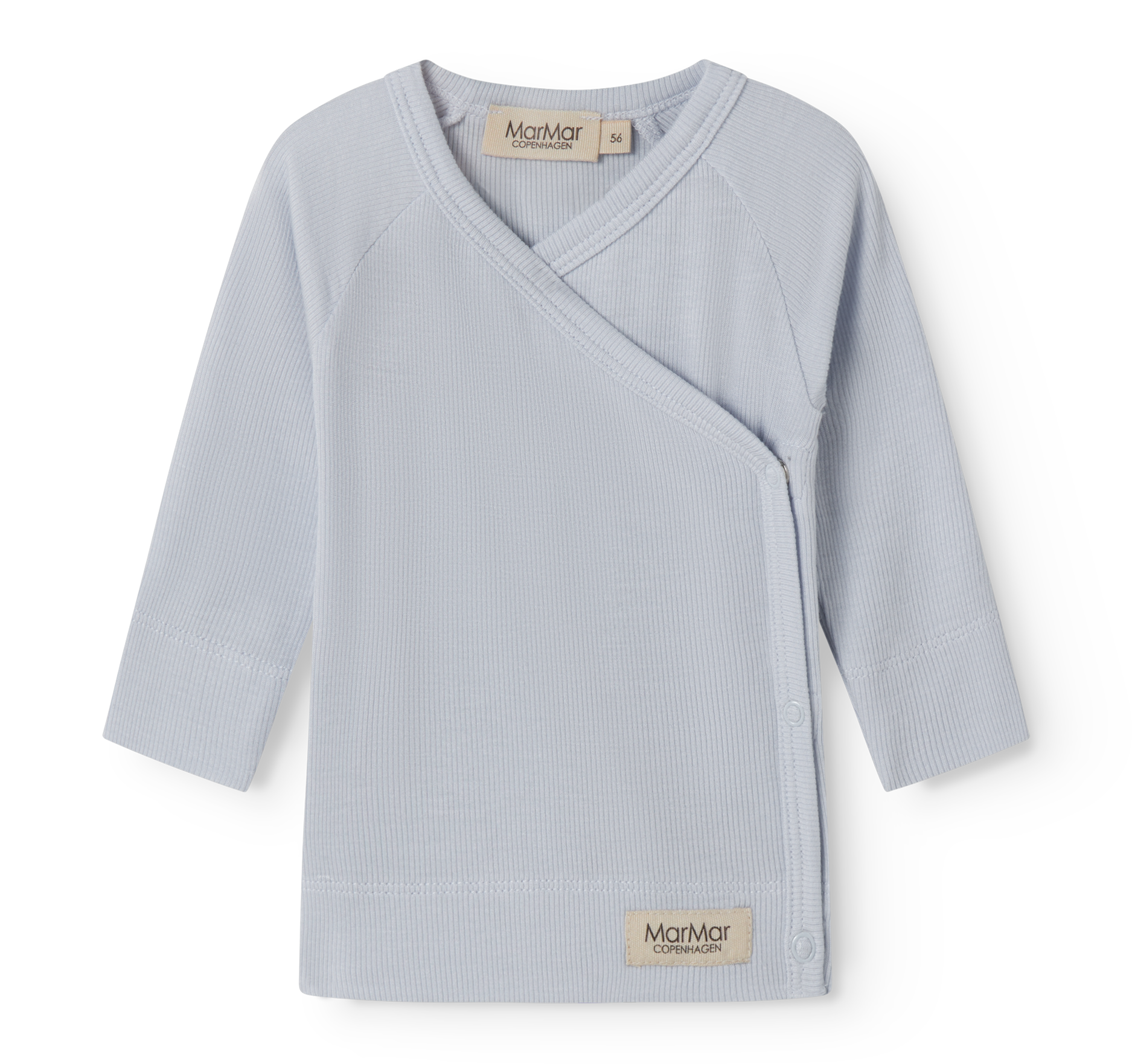 Marmar Tuti Wrap LS - Blouse, Blue Mist