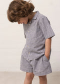 Marmar Tage - Shirt, Navy Check