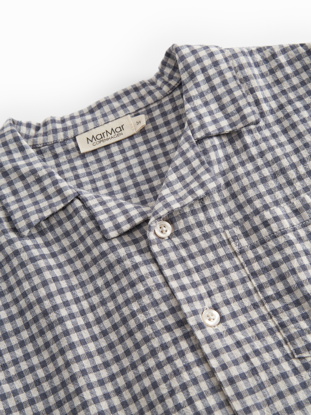 Marmar Tage - Shirt, Navy Check