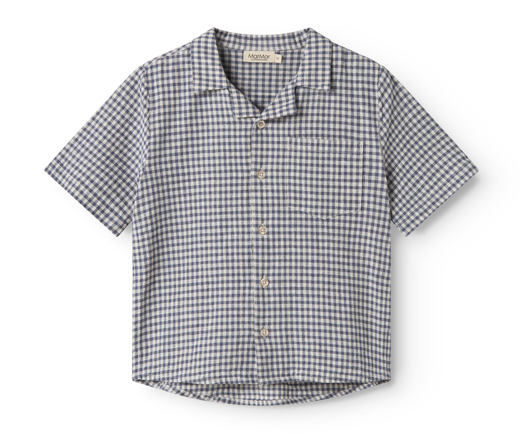 Marmar Tage - Shirt, Navy Check