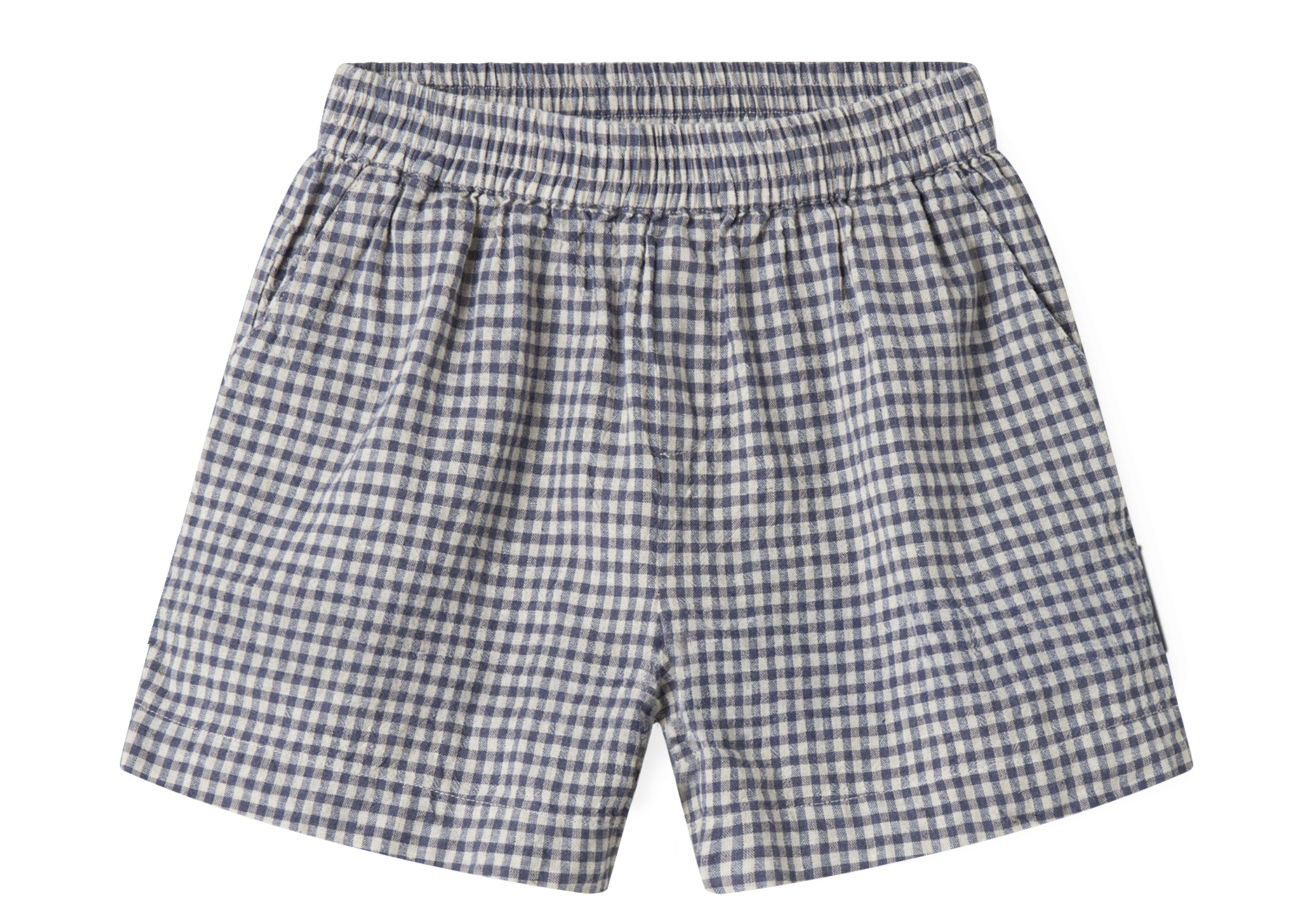 Marmar Pinon - Shorts, Navy Check