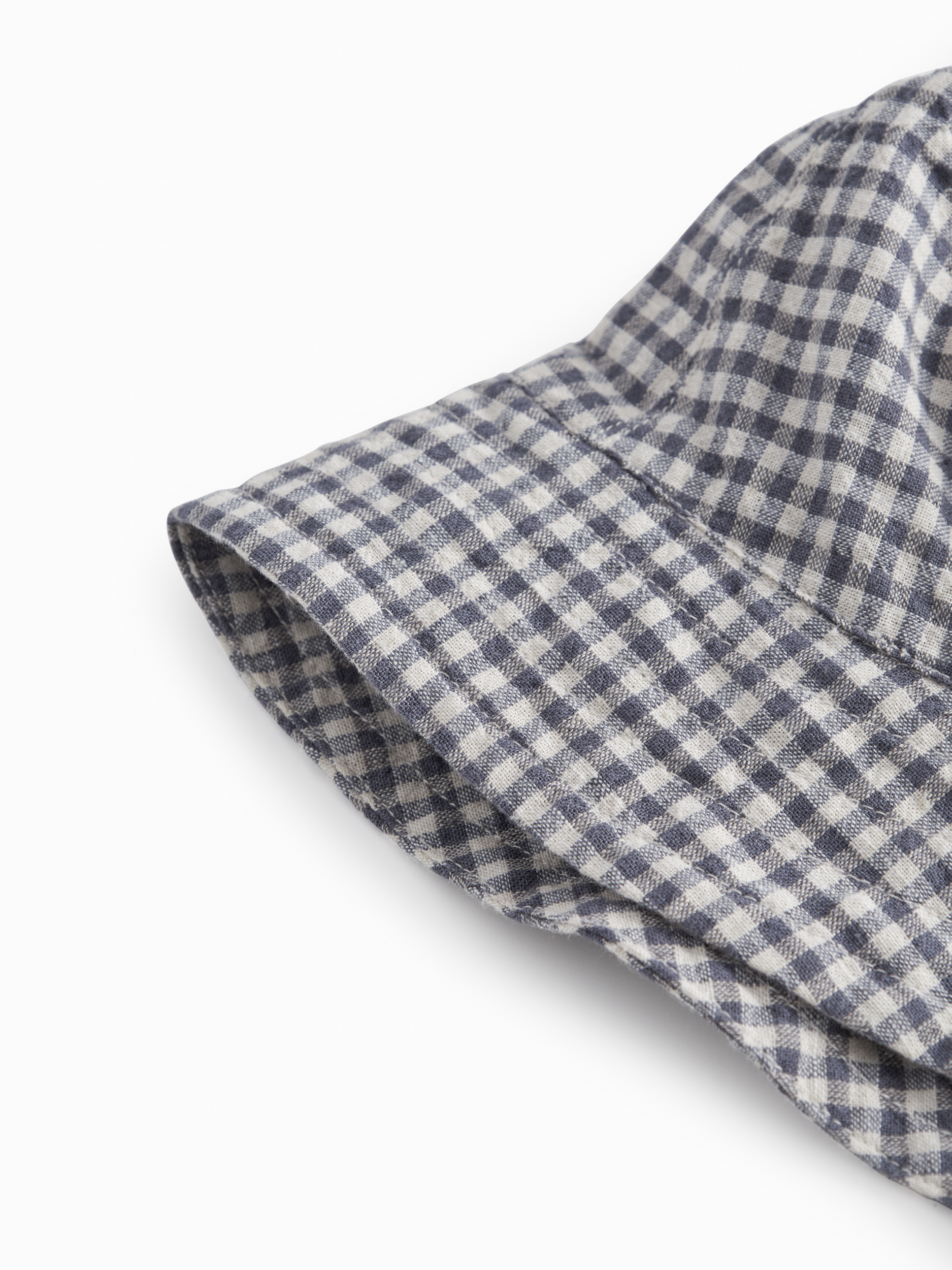 Marmar Arida - Hat, Navy Check