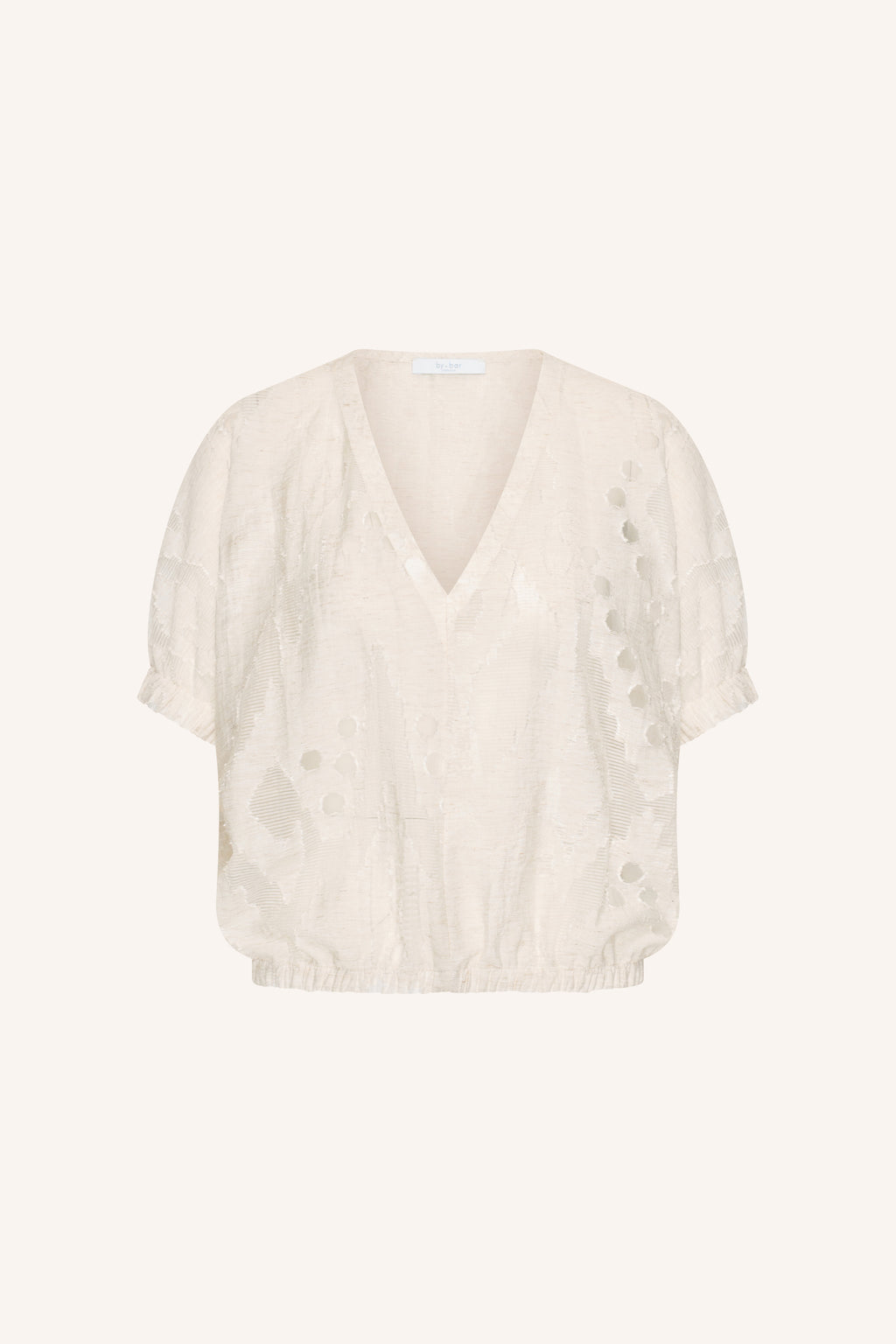 By Bar mabel mist blouse cream