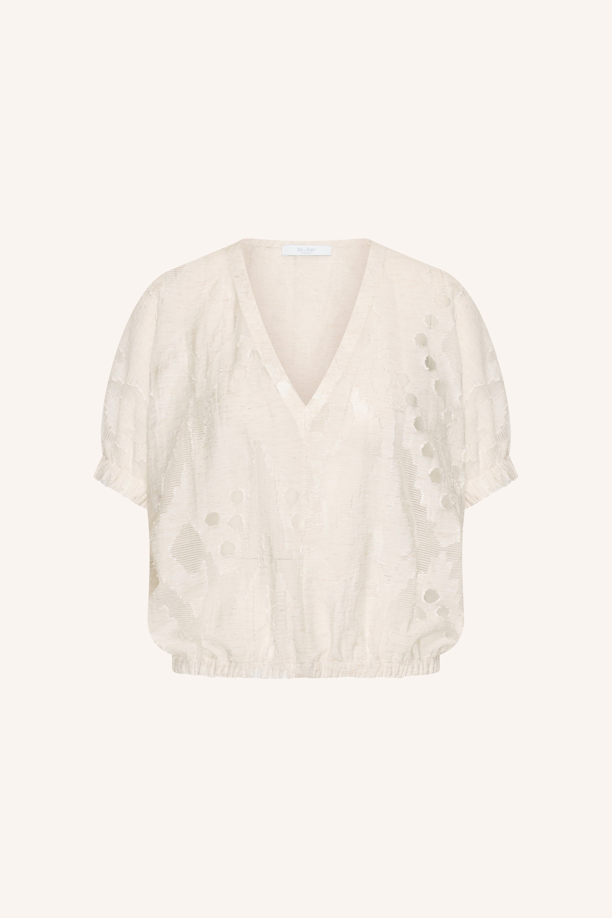 By Bar mabel mist blouse cream