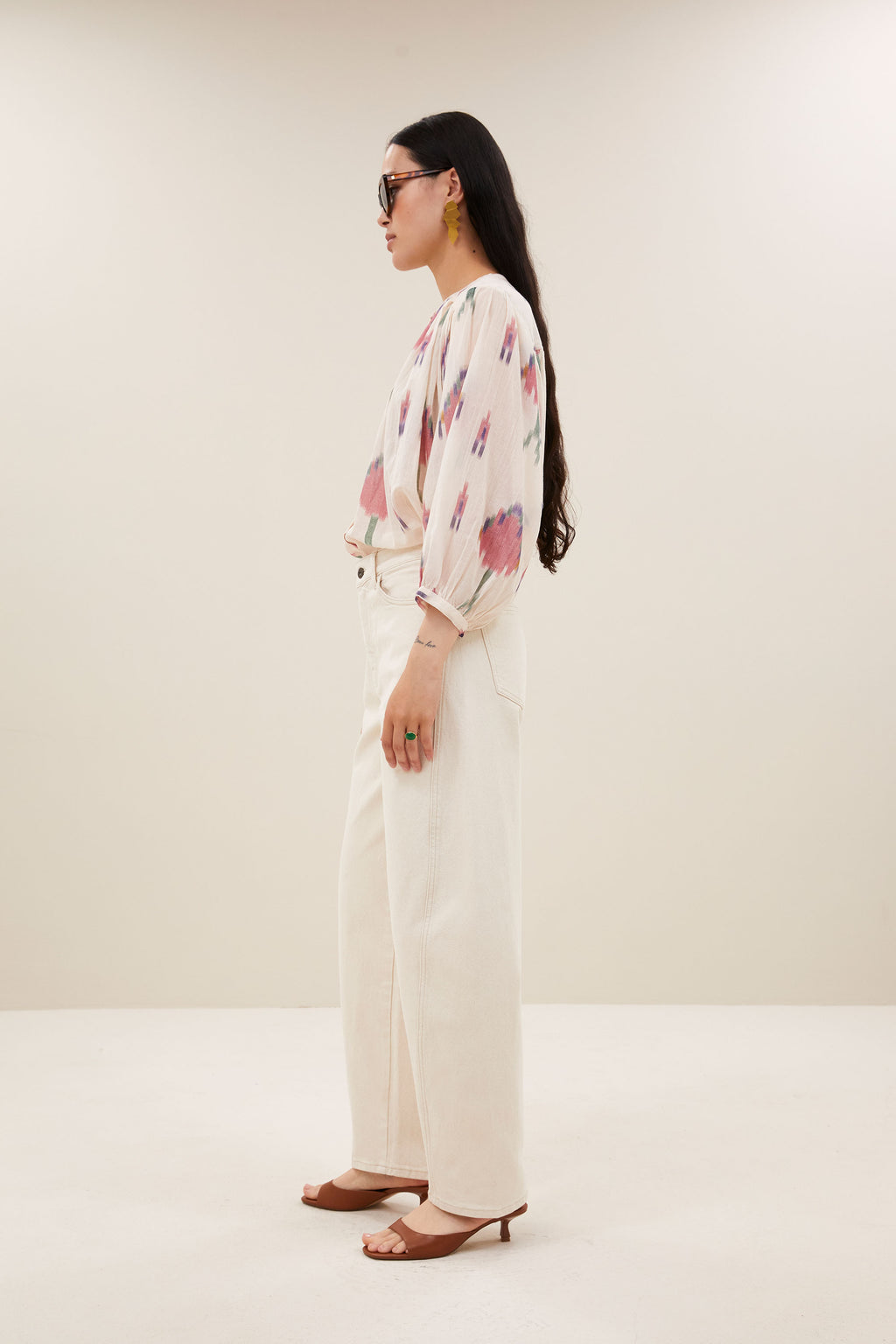 By Bar begum raw jeans | raw white