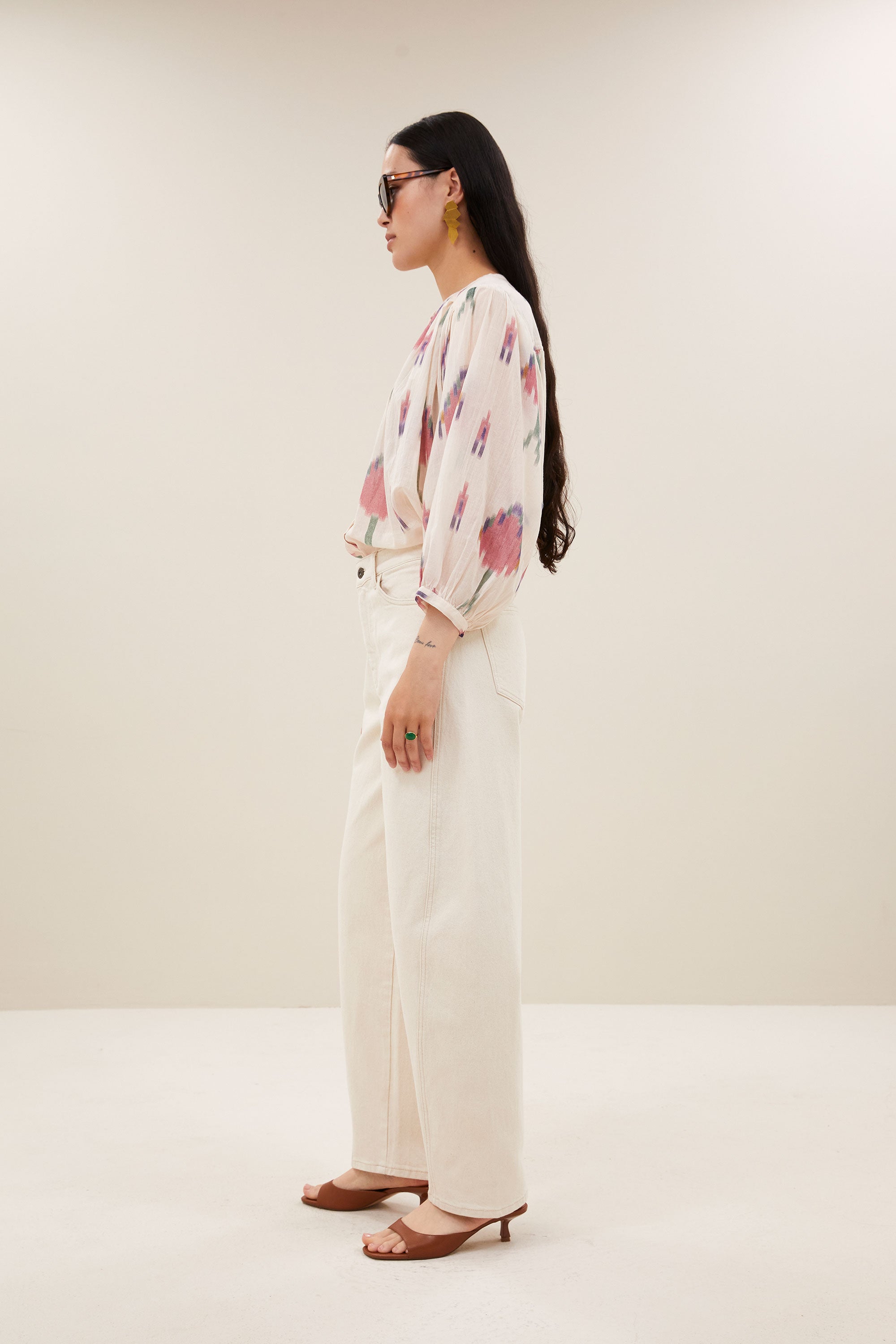 By Bar begum raw jeans | raw white