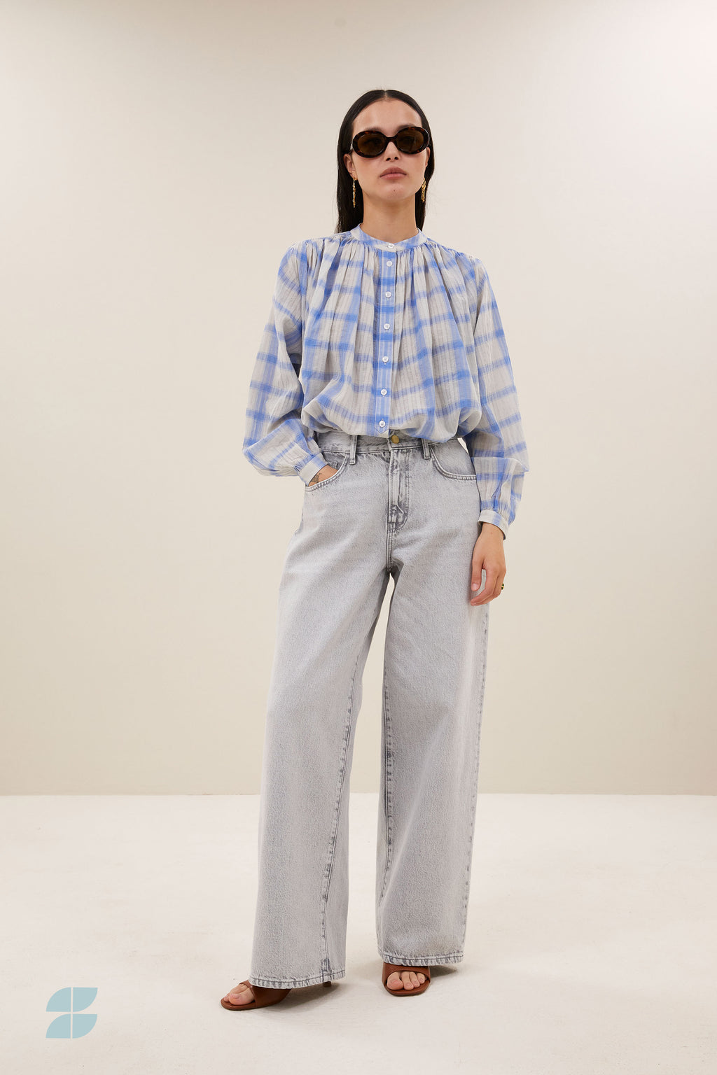 By Bar lilo jeans light grey denim