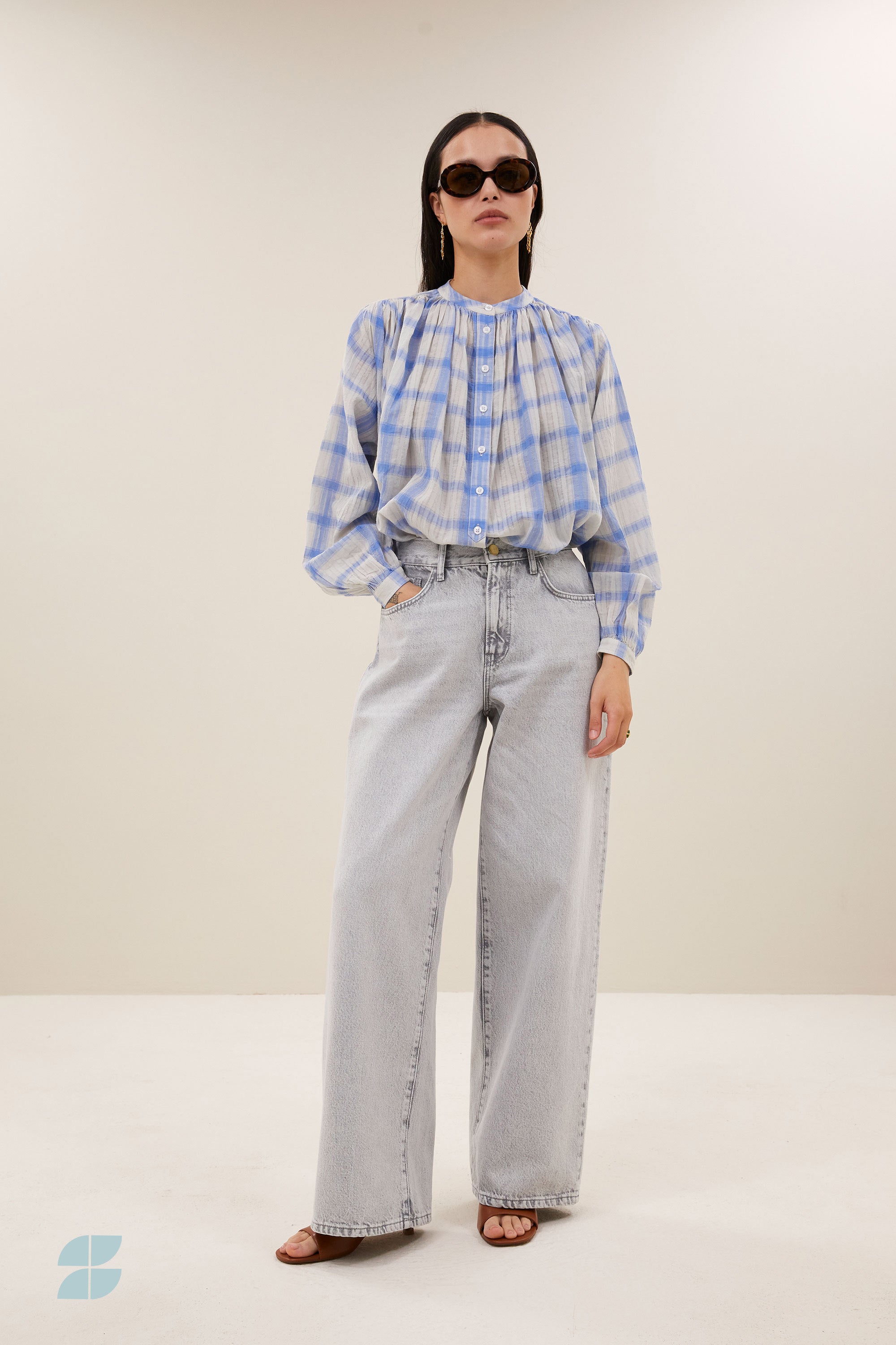 By Bar lilo jeans light grey denim