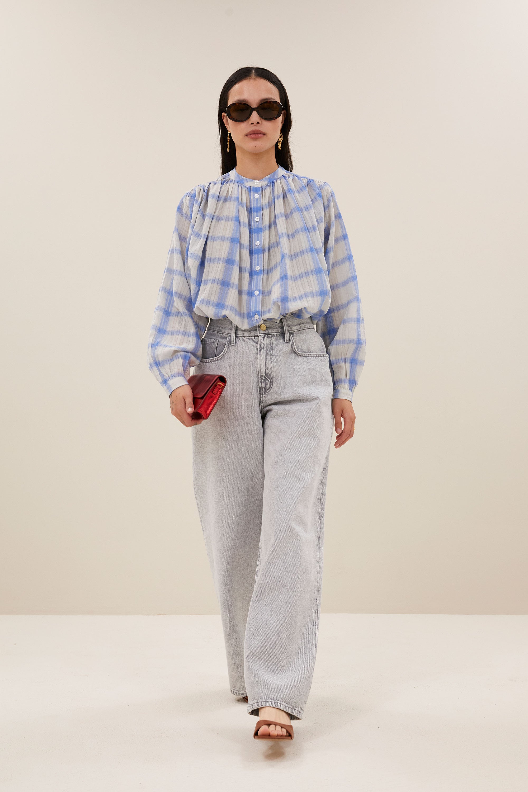 By Bar lilo jeans light grey denim
