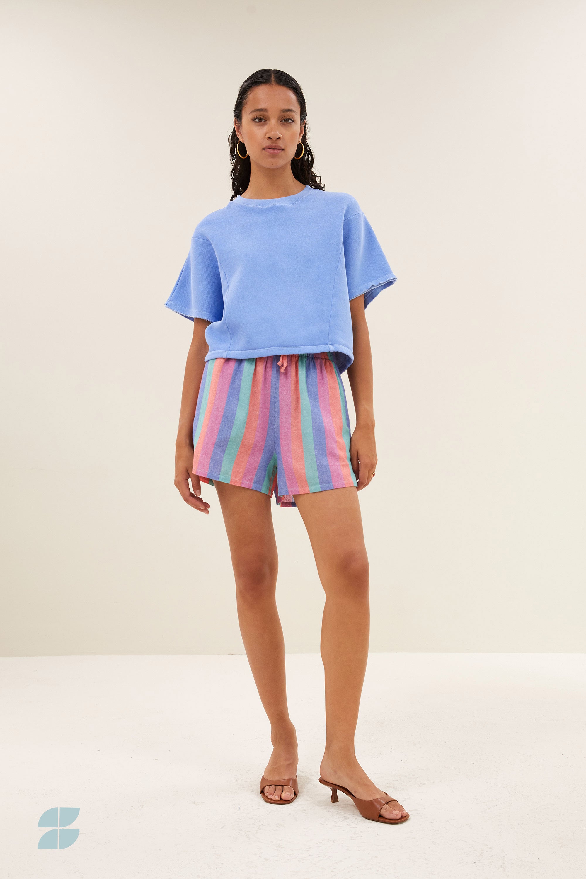 By Bar isa rainbow shorts