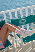 By Bar lucky sparkle oyster socks bright pink