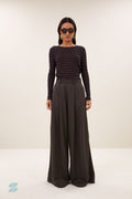By Bar basic ls rib top 1721 deep stripe