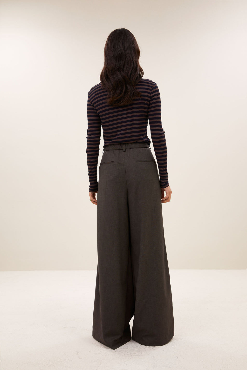 By Bar basic ls rib top 1721 deep stripe