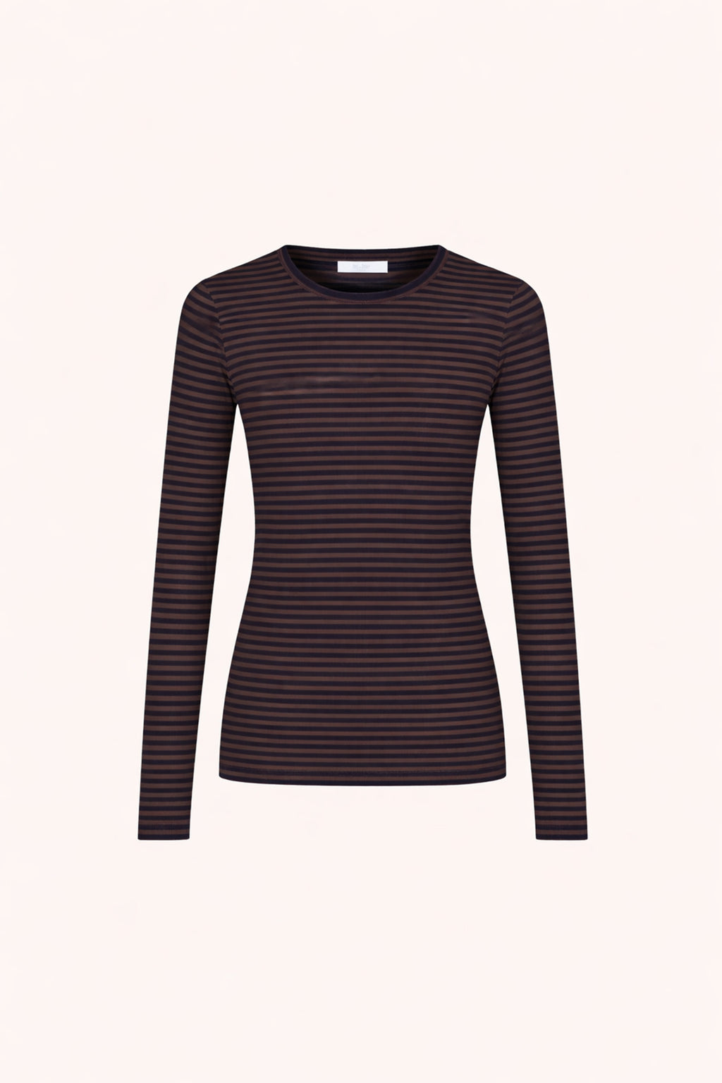 By Bar basic ls rib top 1721 deep stripe