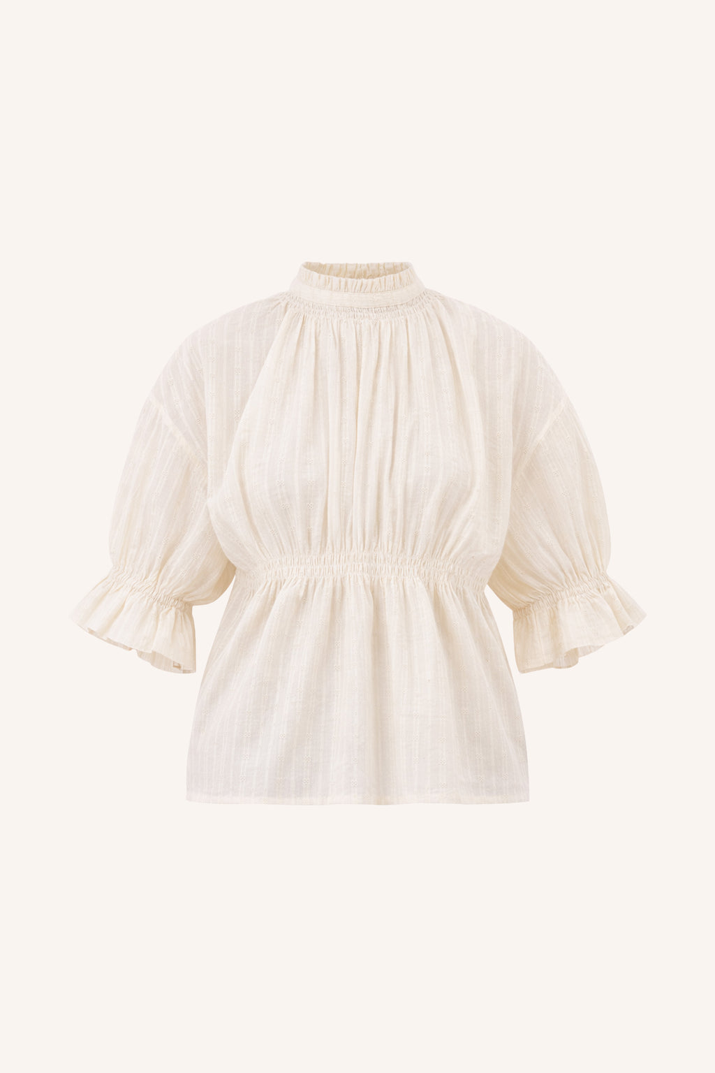 By Bar isabel dobby blouse | sand