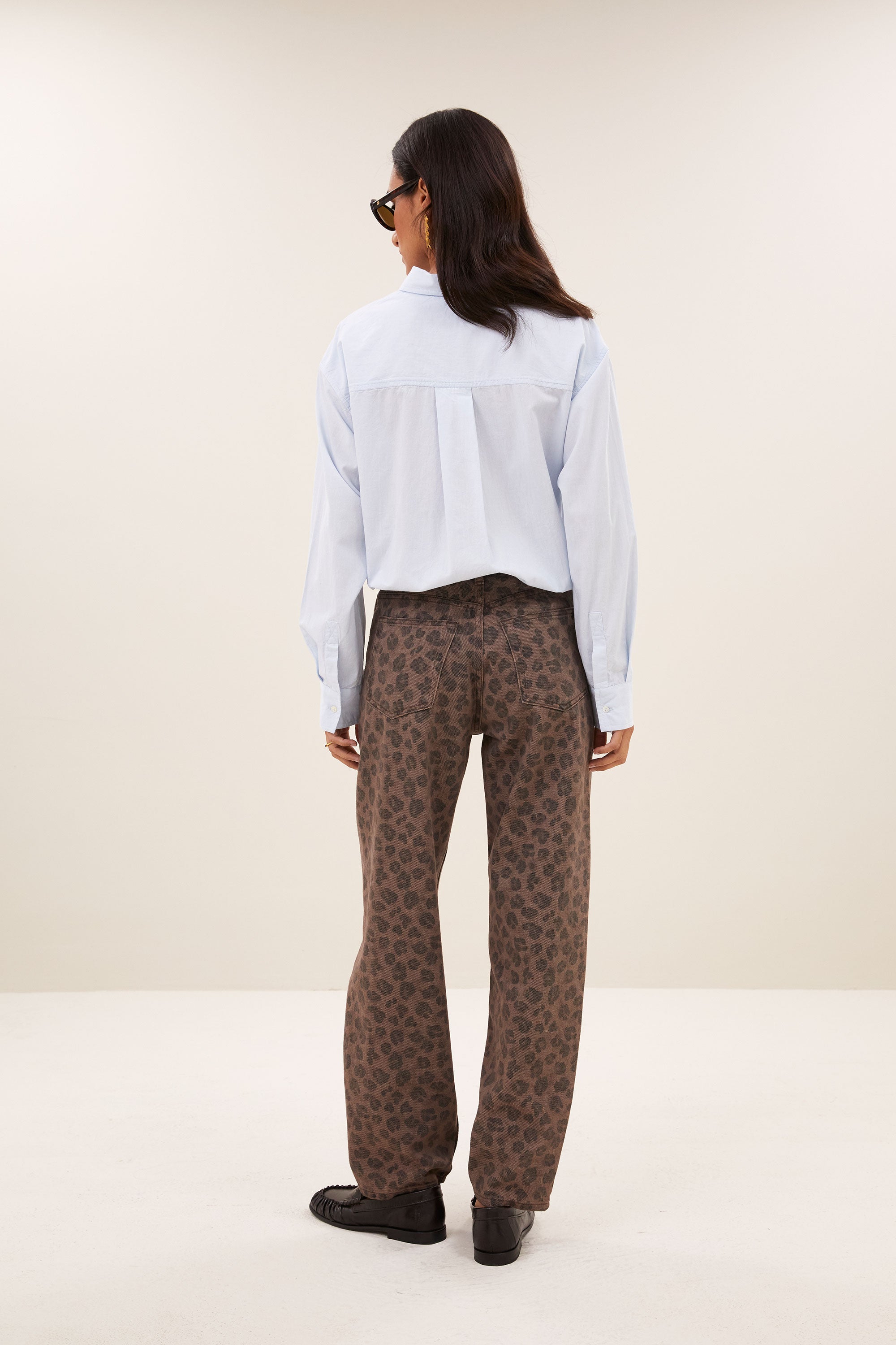 By Bar lise chambray blouse 650 light blue