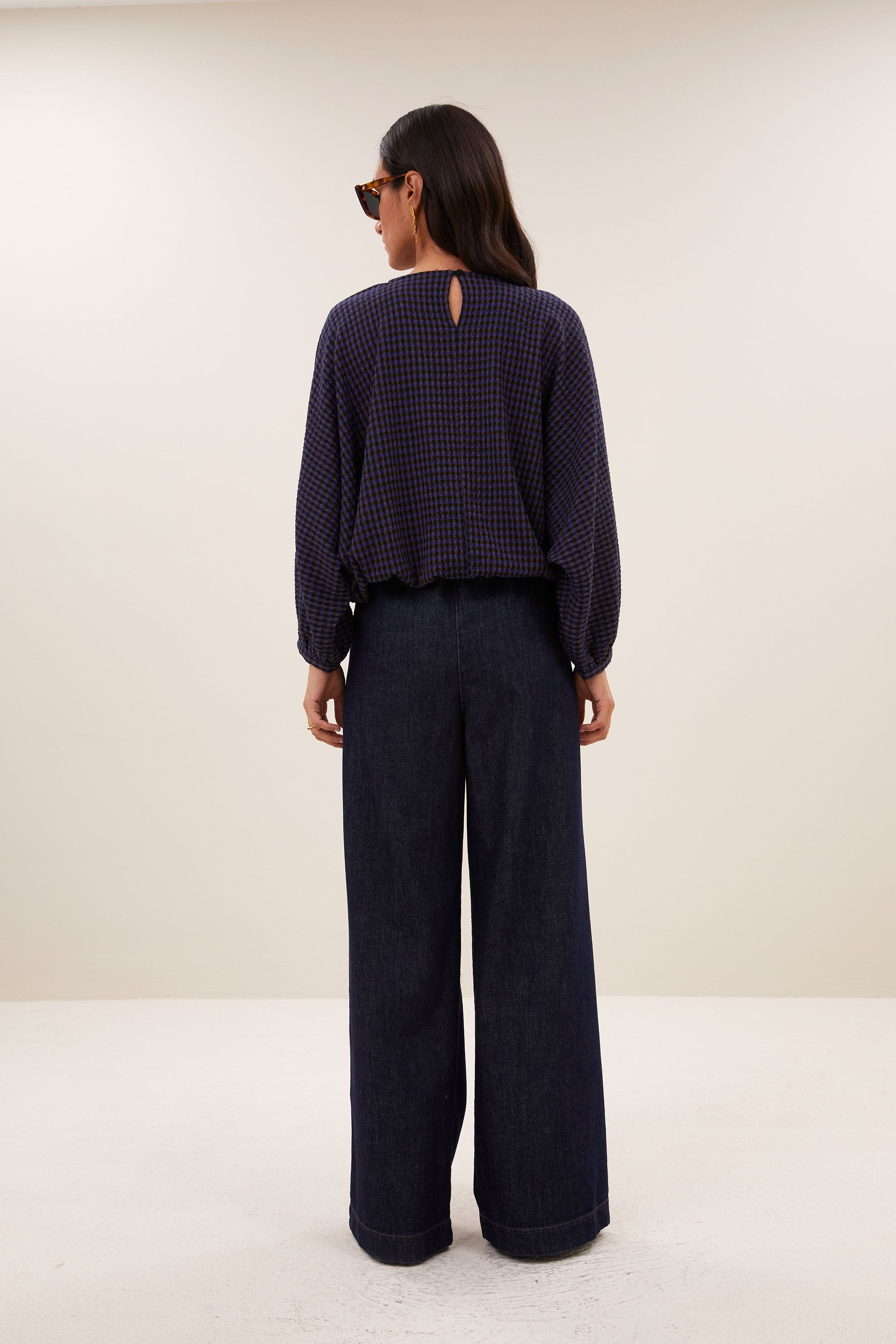 By Bar gaya blouse 1653 galaxy check