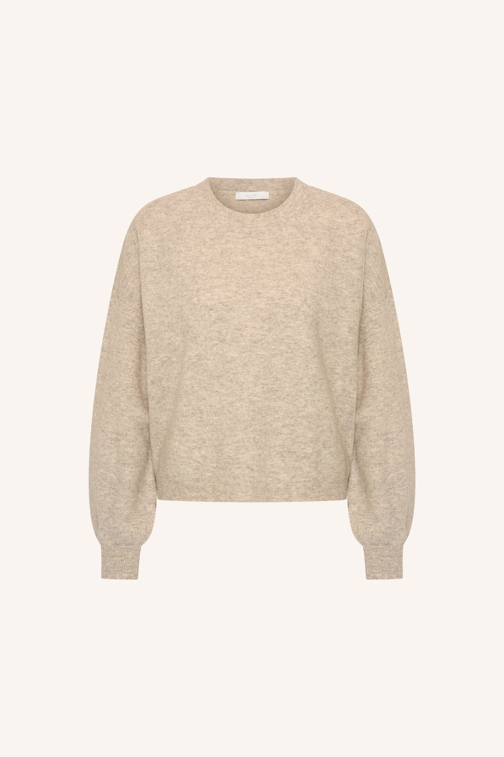 By Bar sammie round neck pullover 826 oyster melee