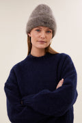By Bar logo norton beanie 1724 dark biscuit