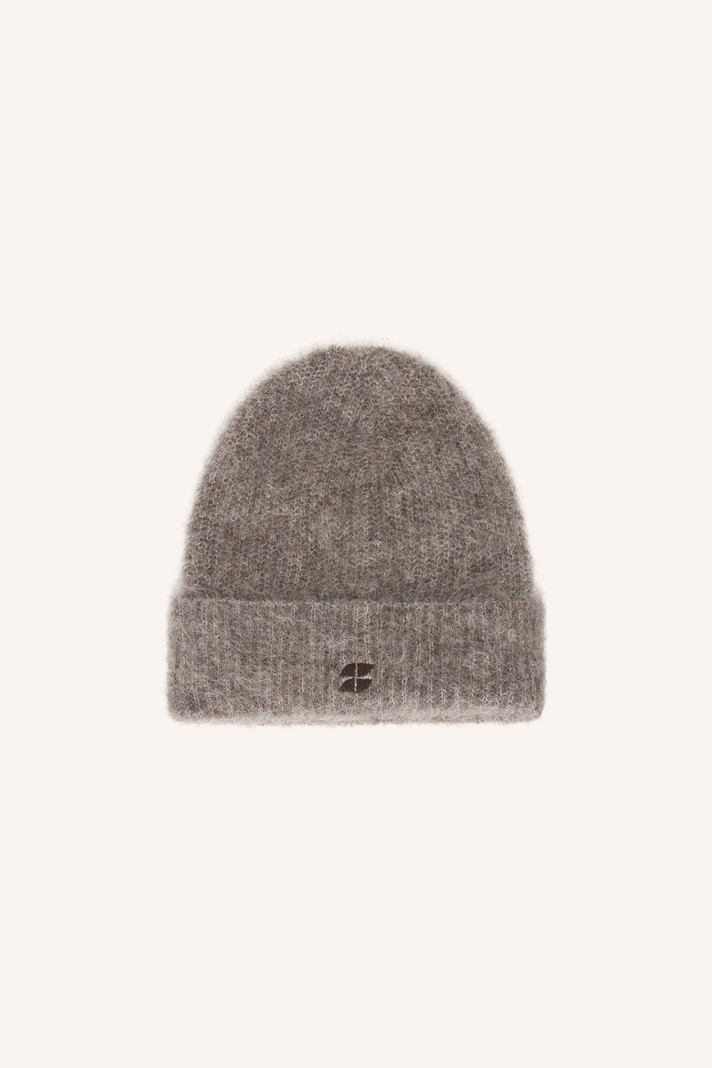 By Bar logo norton beanie 1724 dark biscuit