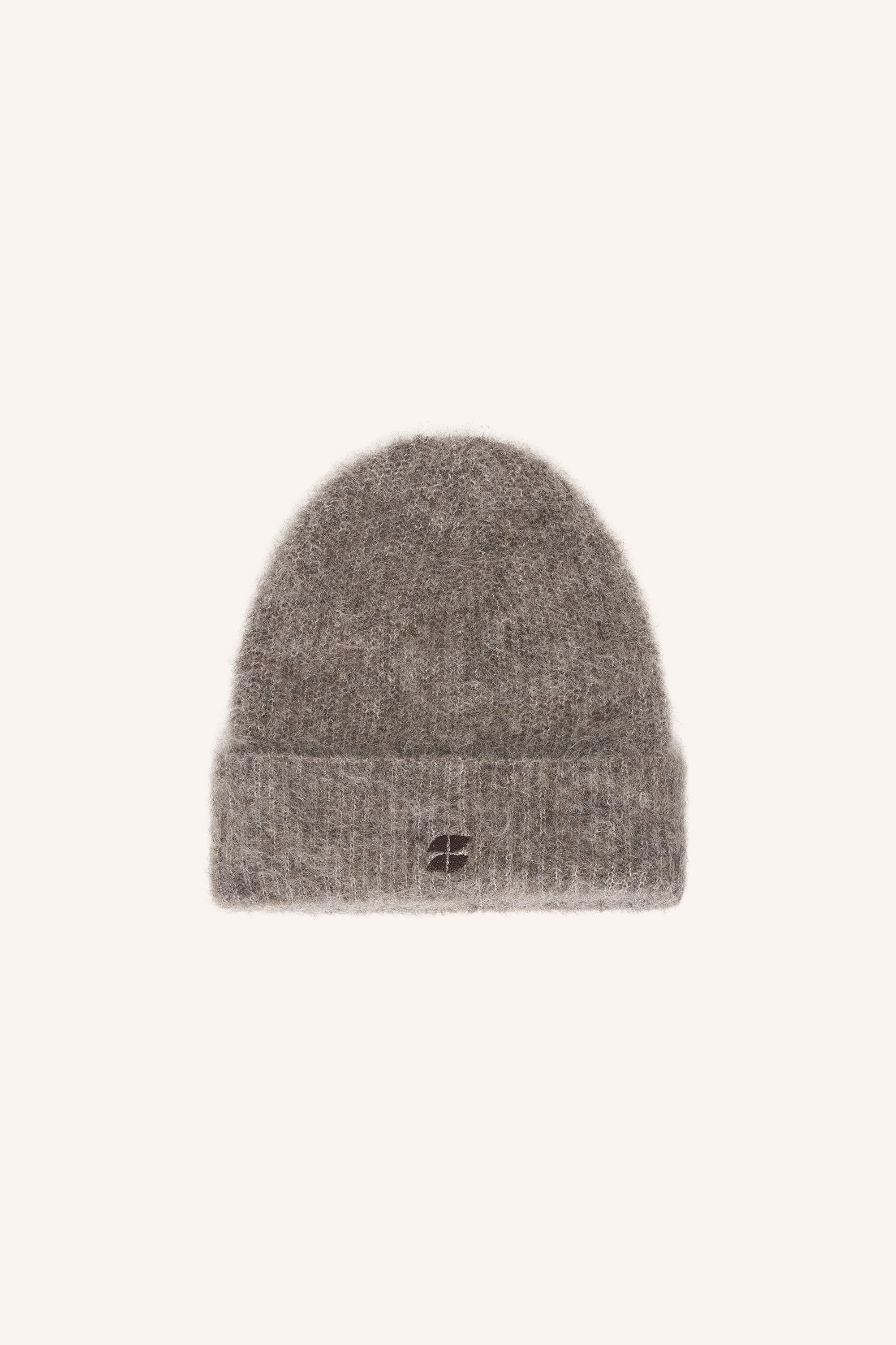 By Bar logo norton beanie 1724 dark biscuit