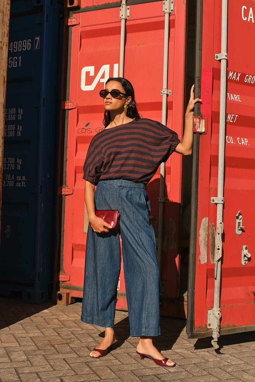 By Bar fuji denim pants | dark denim