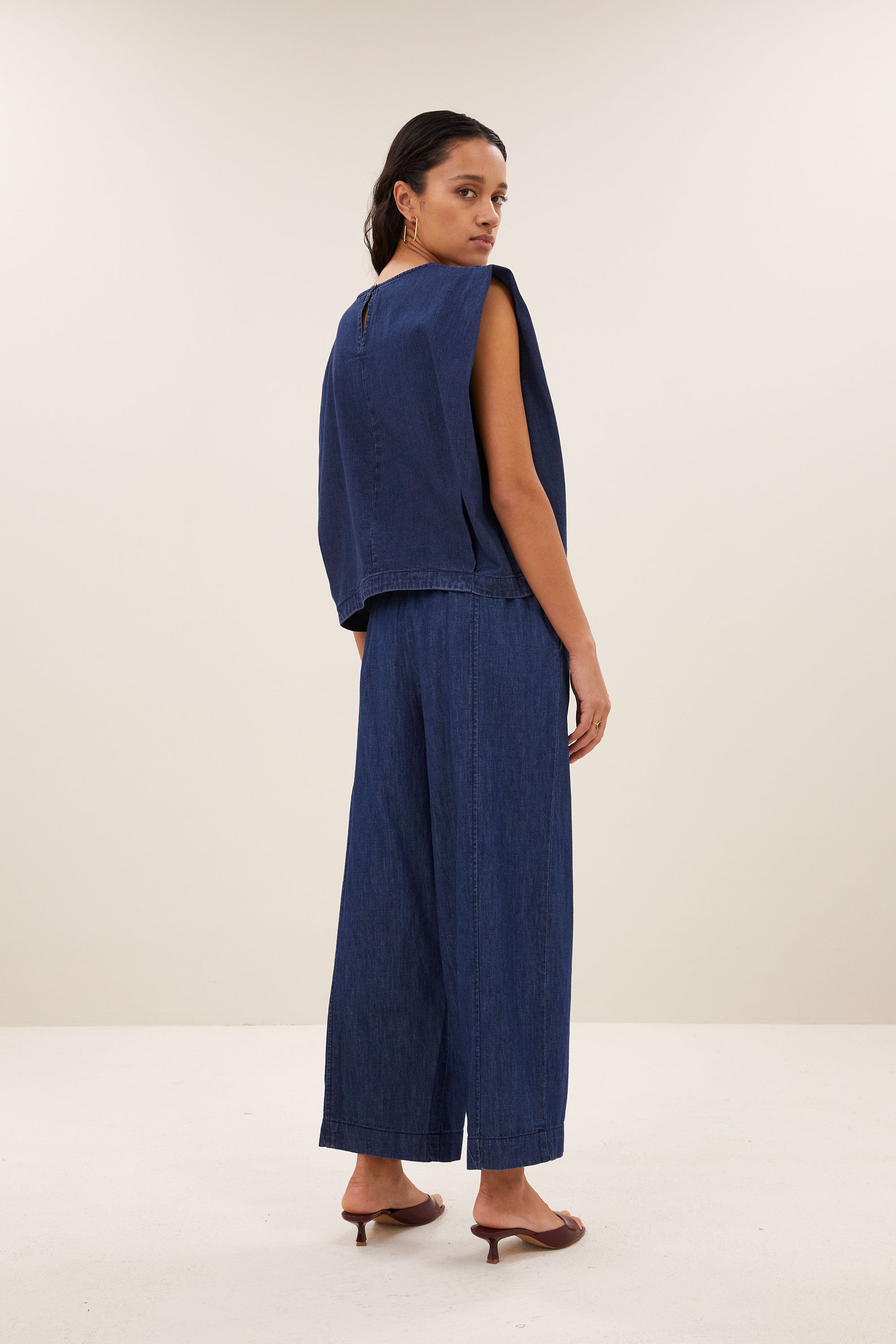 By Bar fuji denim pants | dark denim