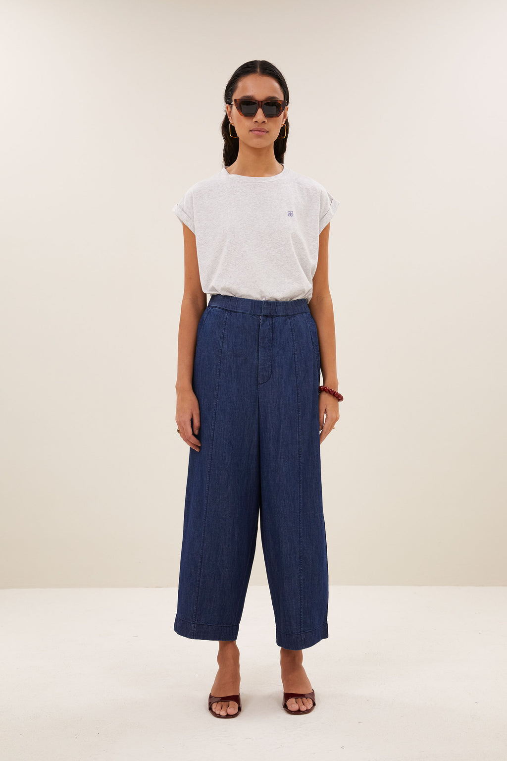 By Bar fuji denim pants | dark denim