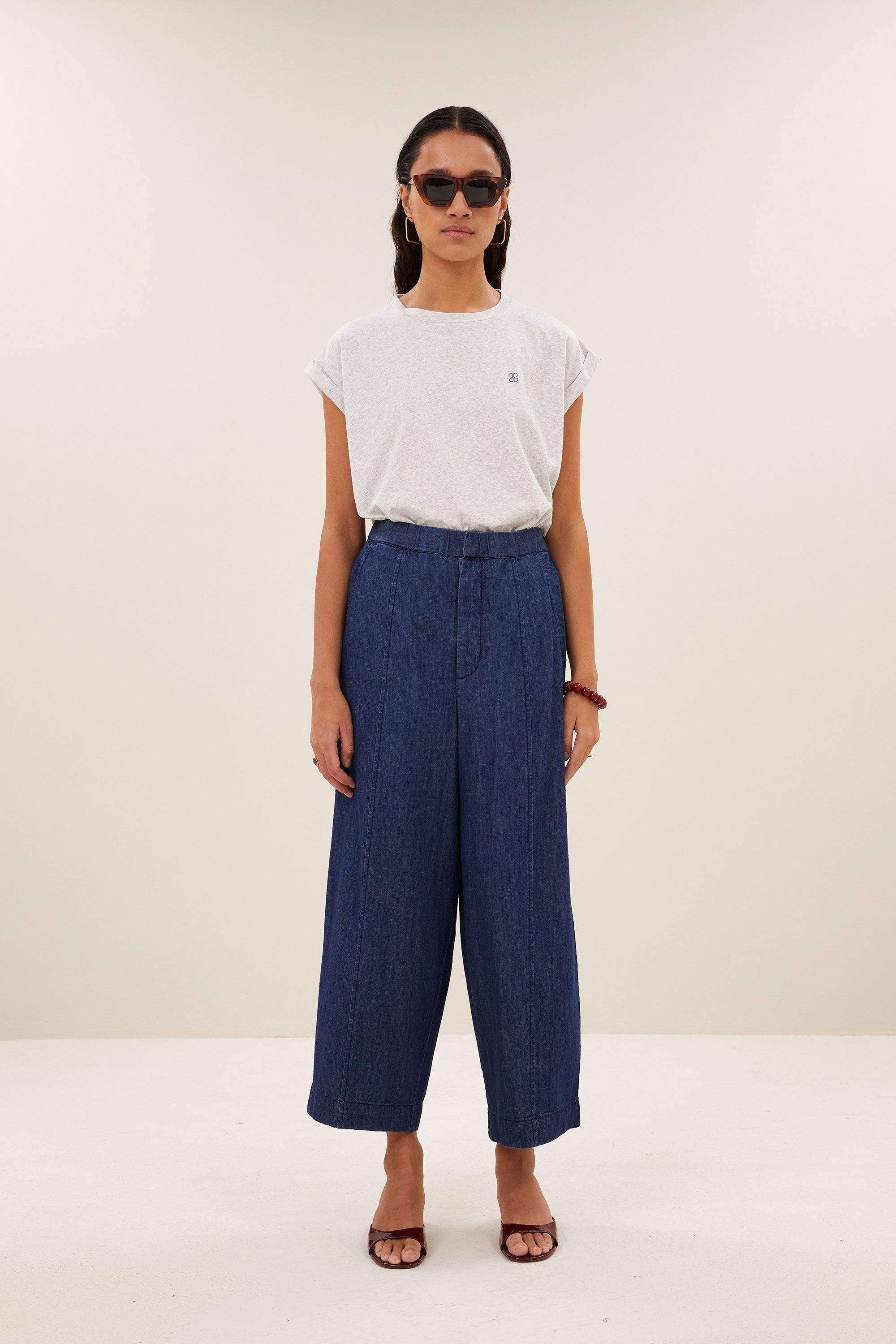 By Bar fuji denim pants | dark denim