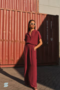 By Bar benji viscose pants | wine