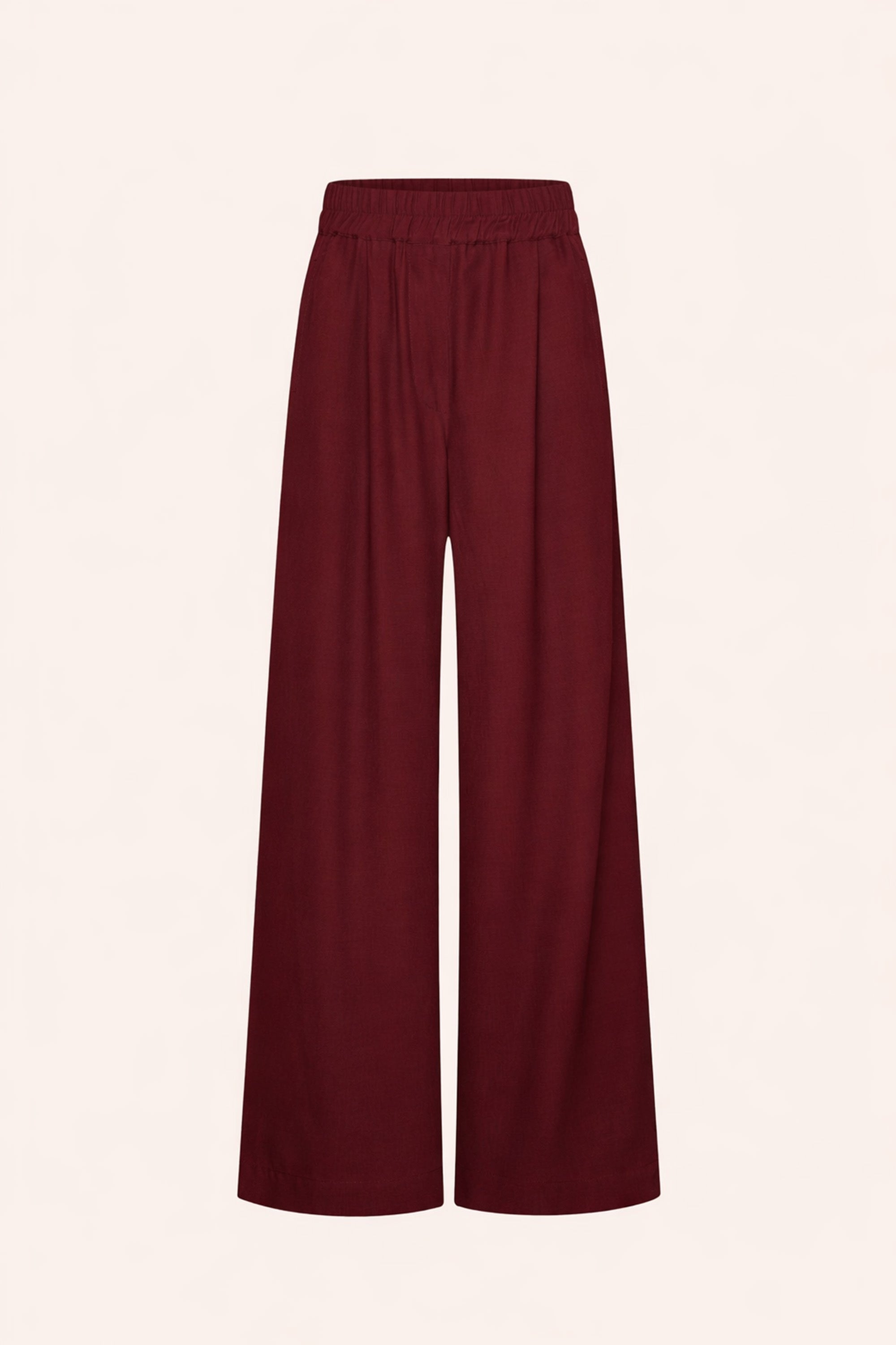 By Bar benji viscose pants | wine