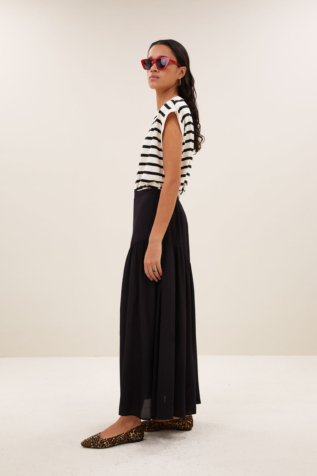 By Bar myra viscose skirt | black