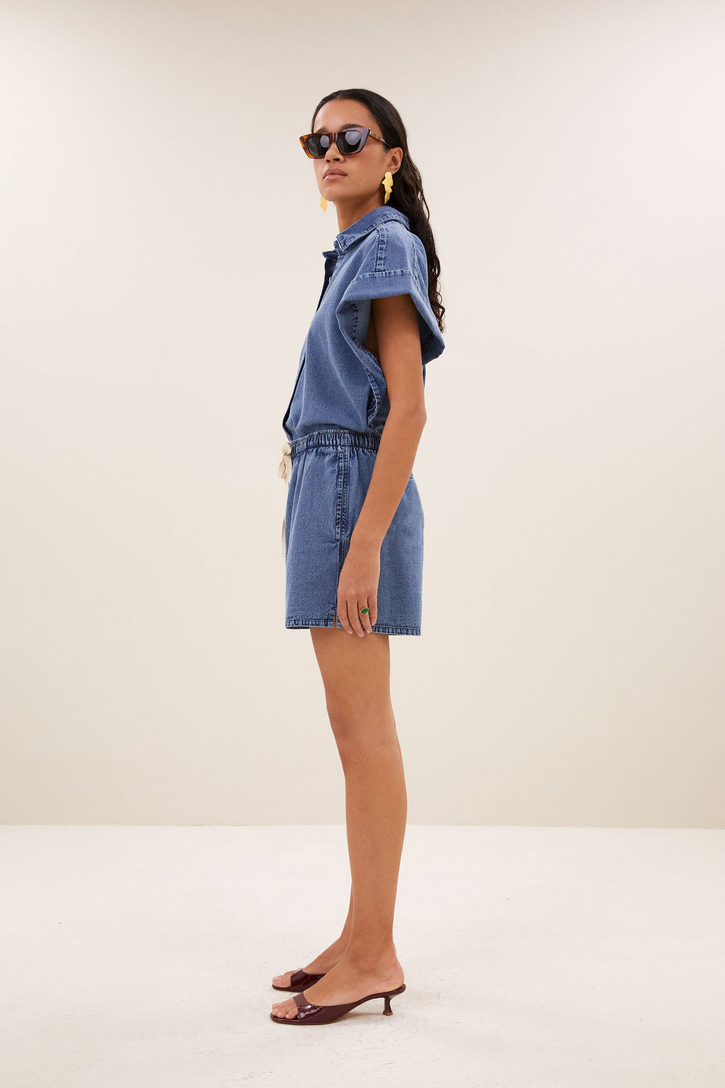 By Bar misa denim shorts | medium denim
