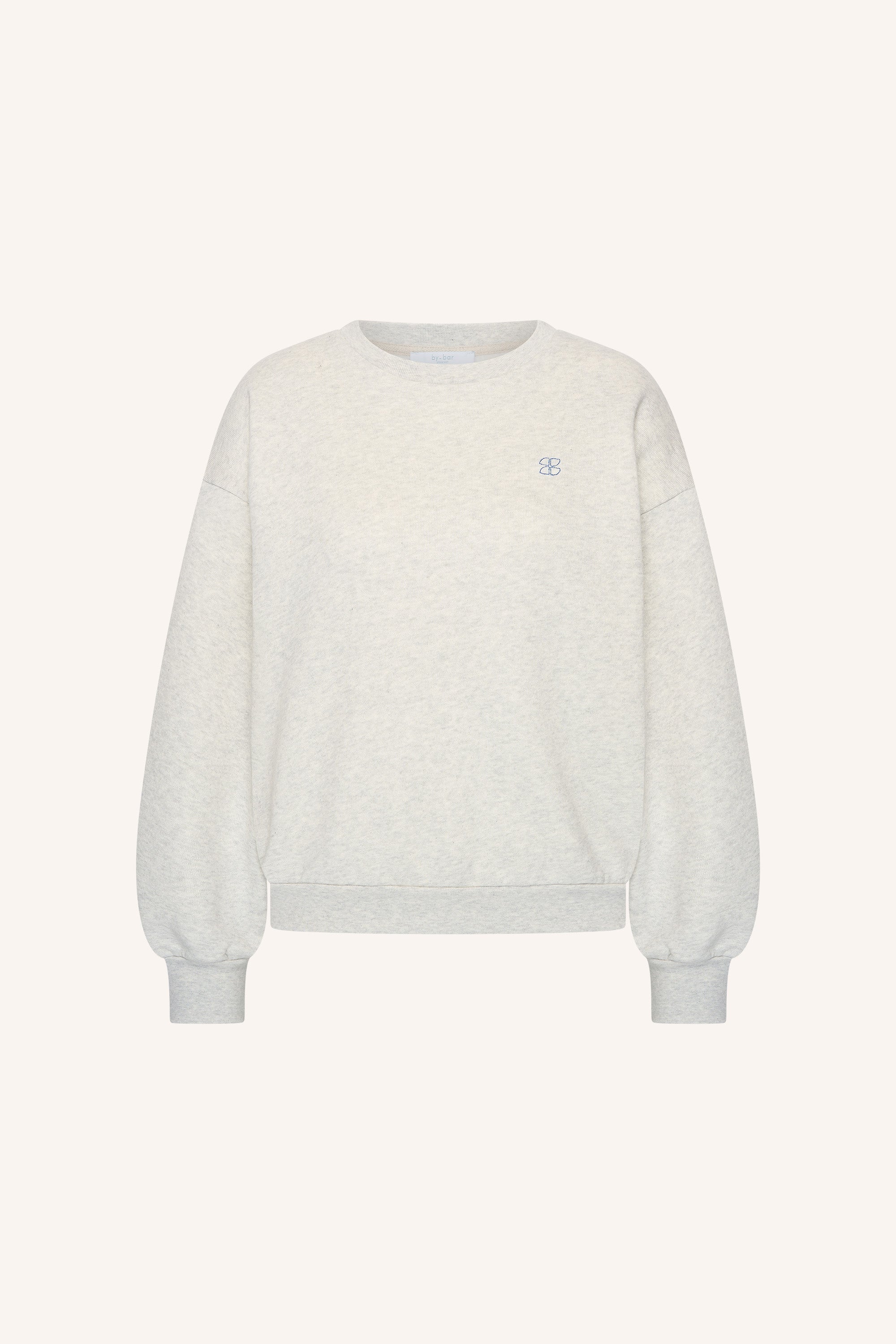 By Bar lili amor sweater | light grey melee