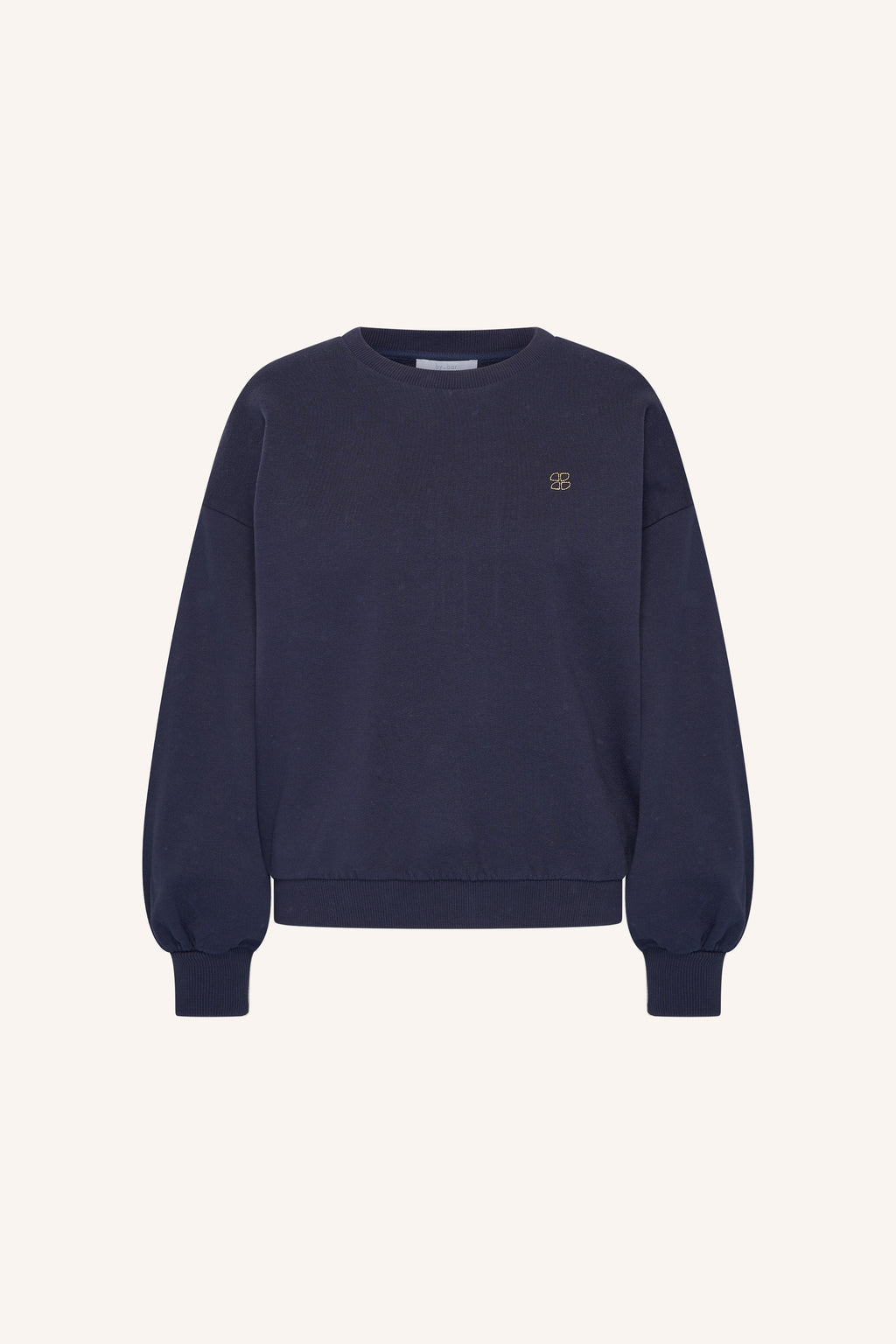 By Bar lili coast melange sweater | uniform blue
