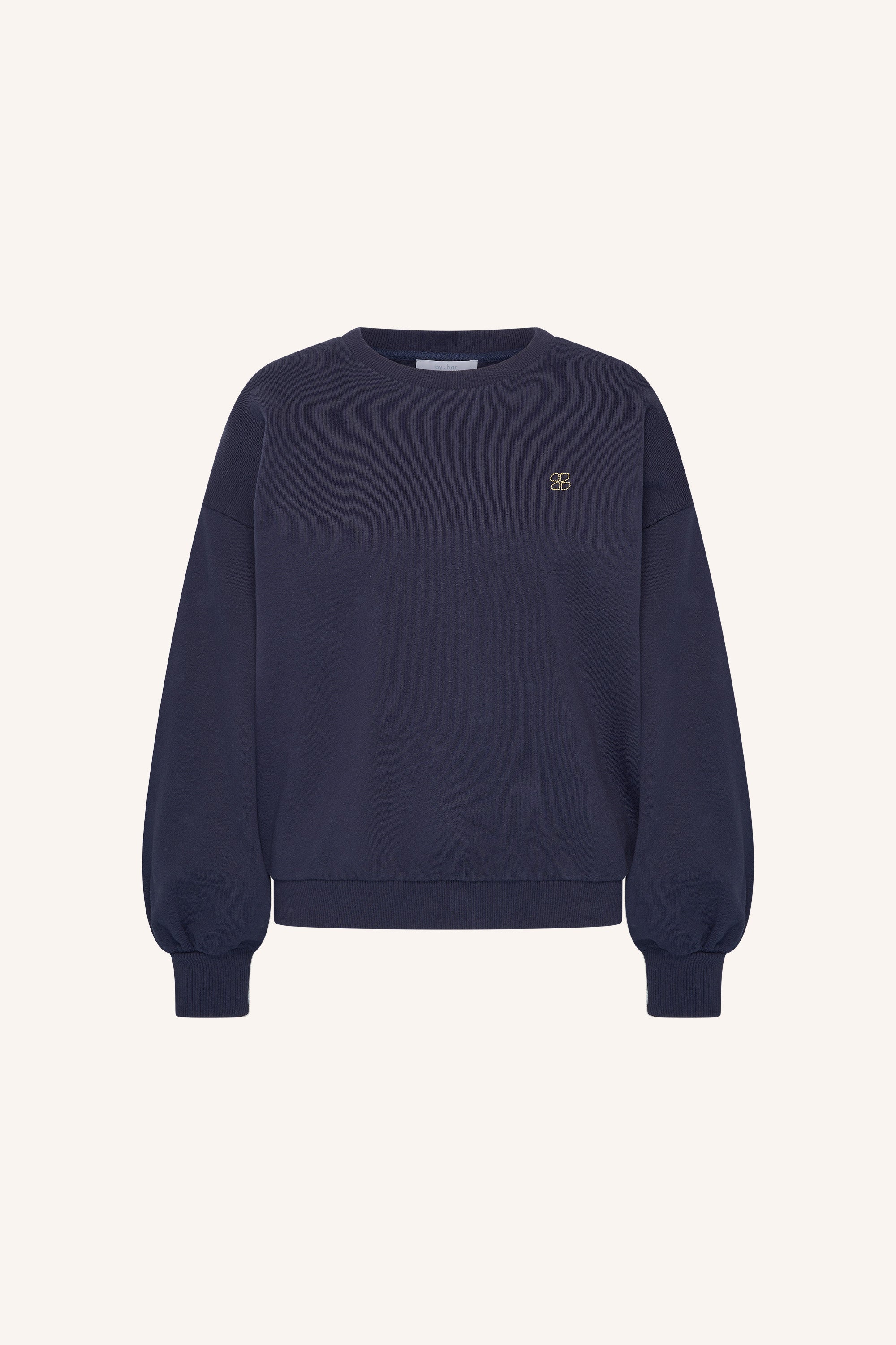 By Bar lili coast melange sweater | uniform blue