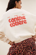 By Bar lili coast melange sweater | oyster melee