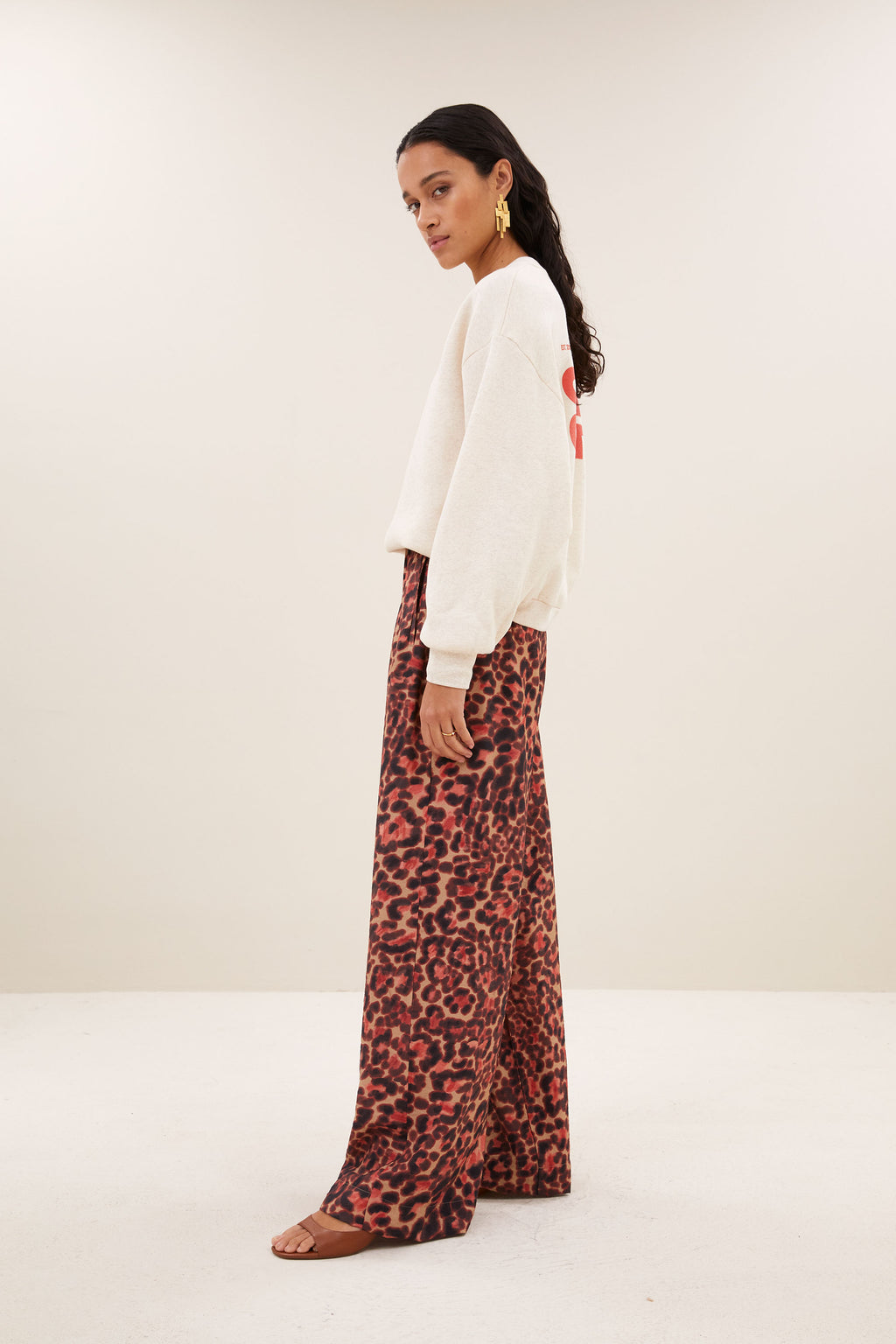 By Bar lili coast melange sweater | oyster melee