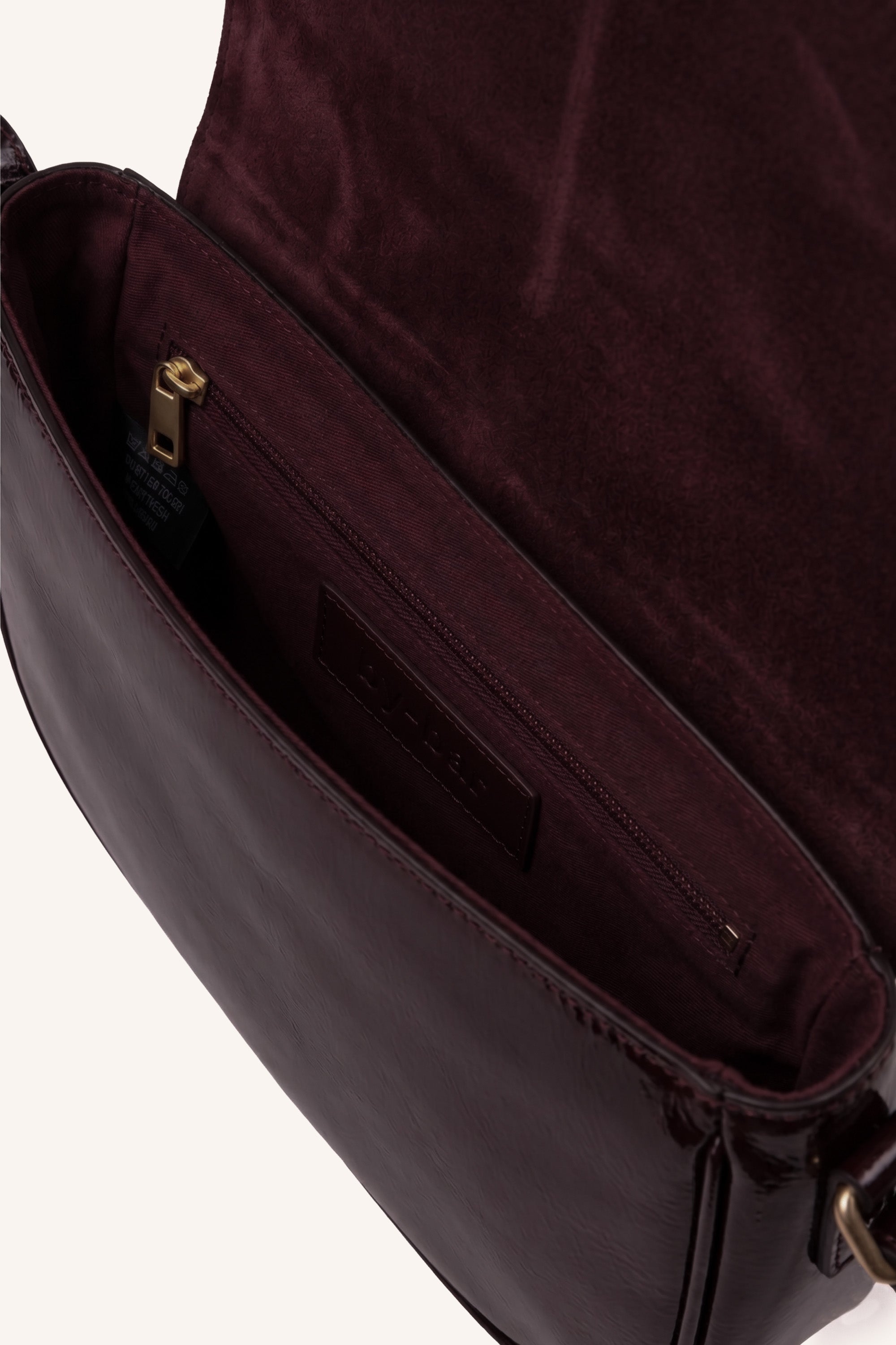 By Bar paris foil bag burgundy crush